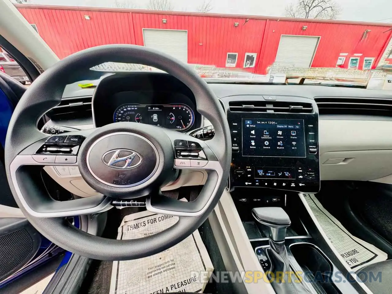 9 fotografías del automóvil dañado 5NMJBCDE9RH346762 HYUNDAI TUCSON 2024