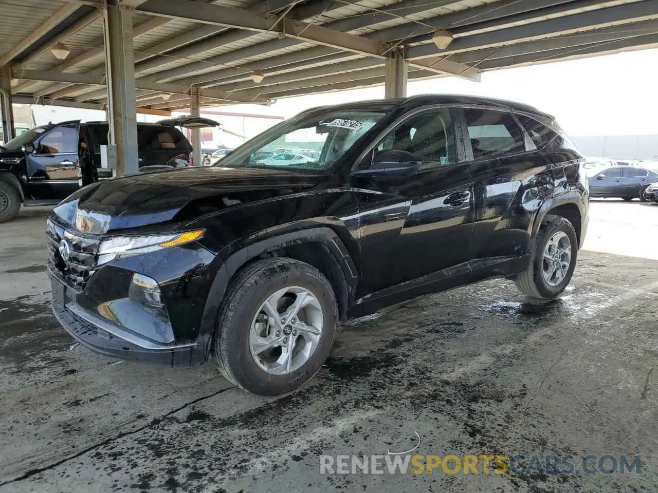 1 fotografías del automóvil dañado 5NMJBCDE9RH389269 HYUNDAI TUCSON 2024