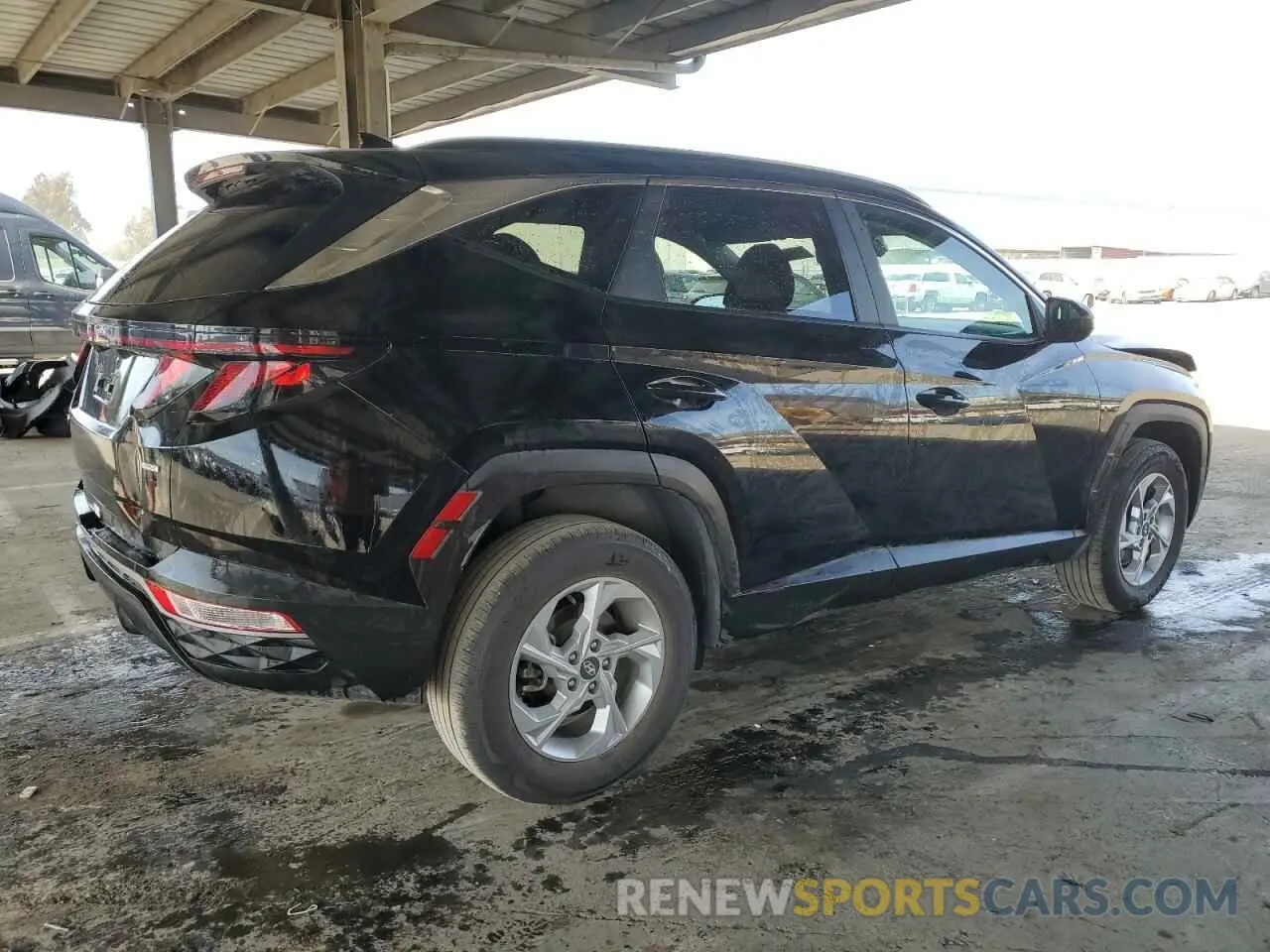 3 fotografías del automóvil dañado 5NMJBCDE9RH389269 HYUNDAI TUCSON 2024