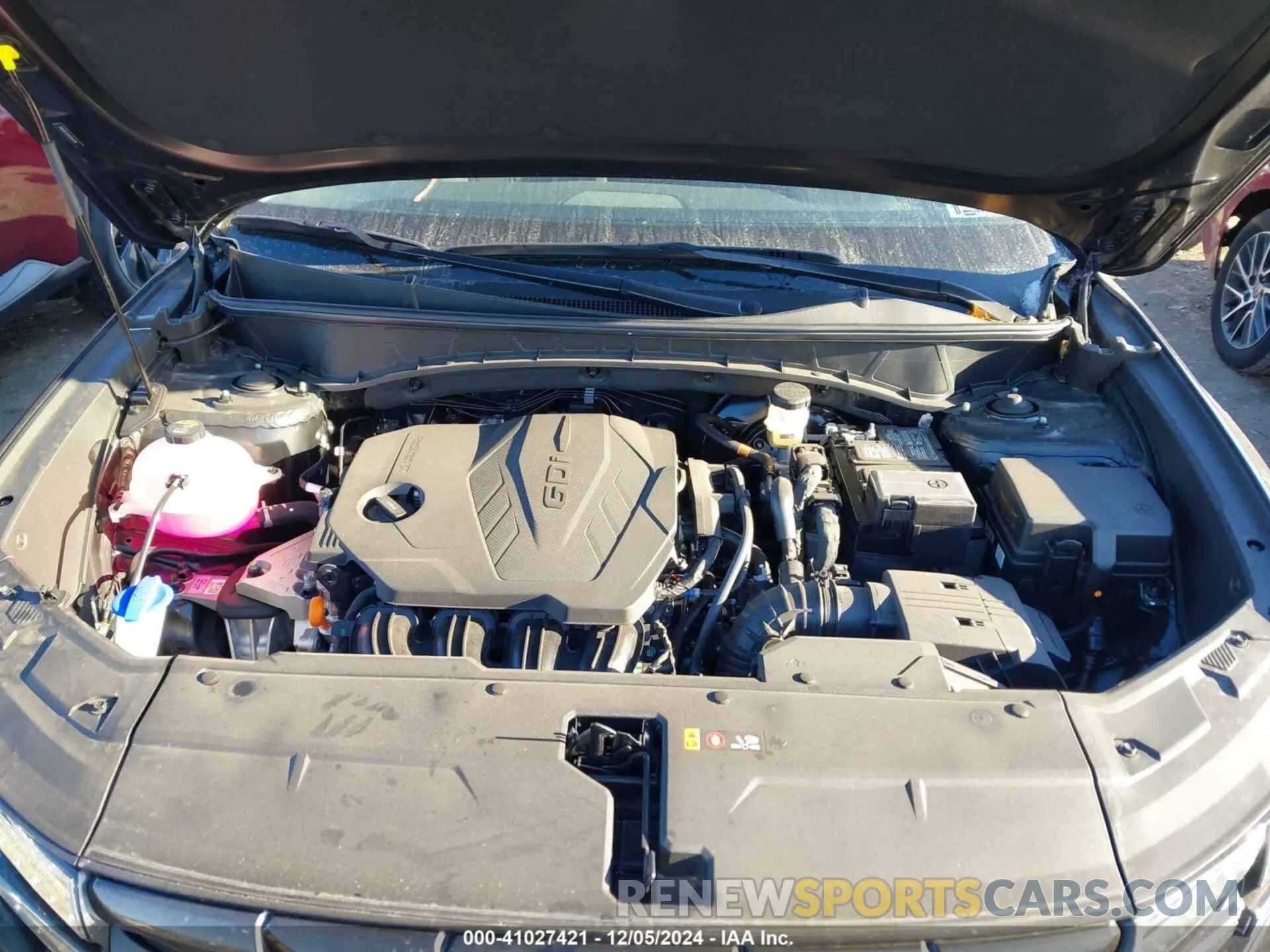 10 fotografías del automóvil dañado 5NMJBCDE9RH419791 HYUNDAI TUCSON 2024