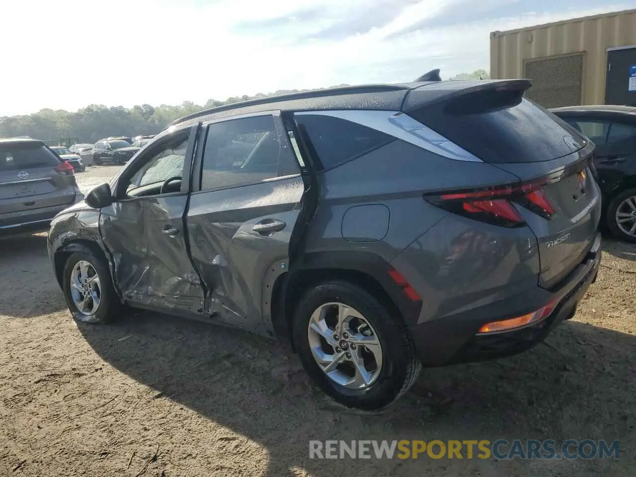 2 fotografías del automóvil dañado 5NMJBCDE9RH422769 HYUNDAI TUCSON 2024