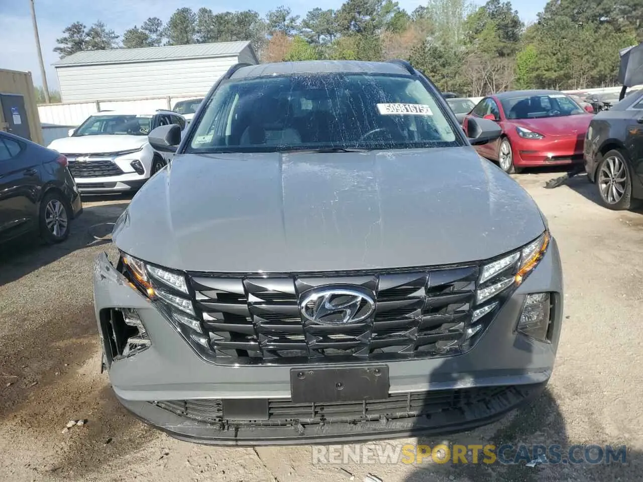 5 fotografías del automóvil dañado 5NMJBCDE9RH422769 HYUNDAI TUCSON 2024