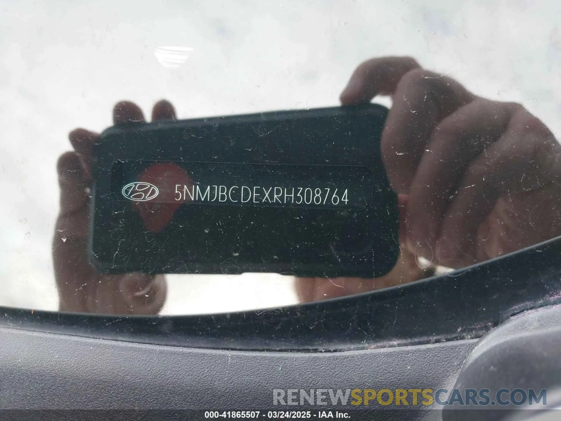 9 fotografías del automóvil dañado 5NMJBCDEXRH308764 HYUNDAI TUCSON 2024