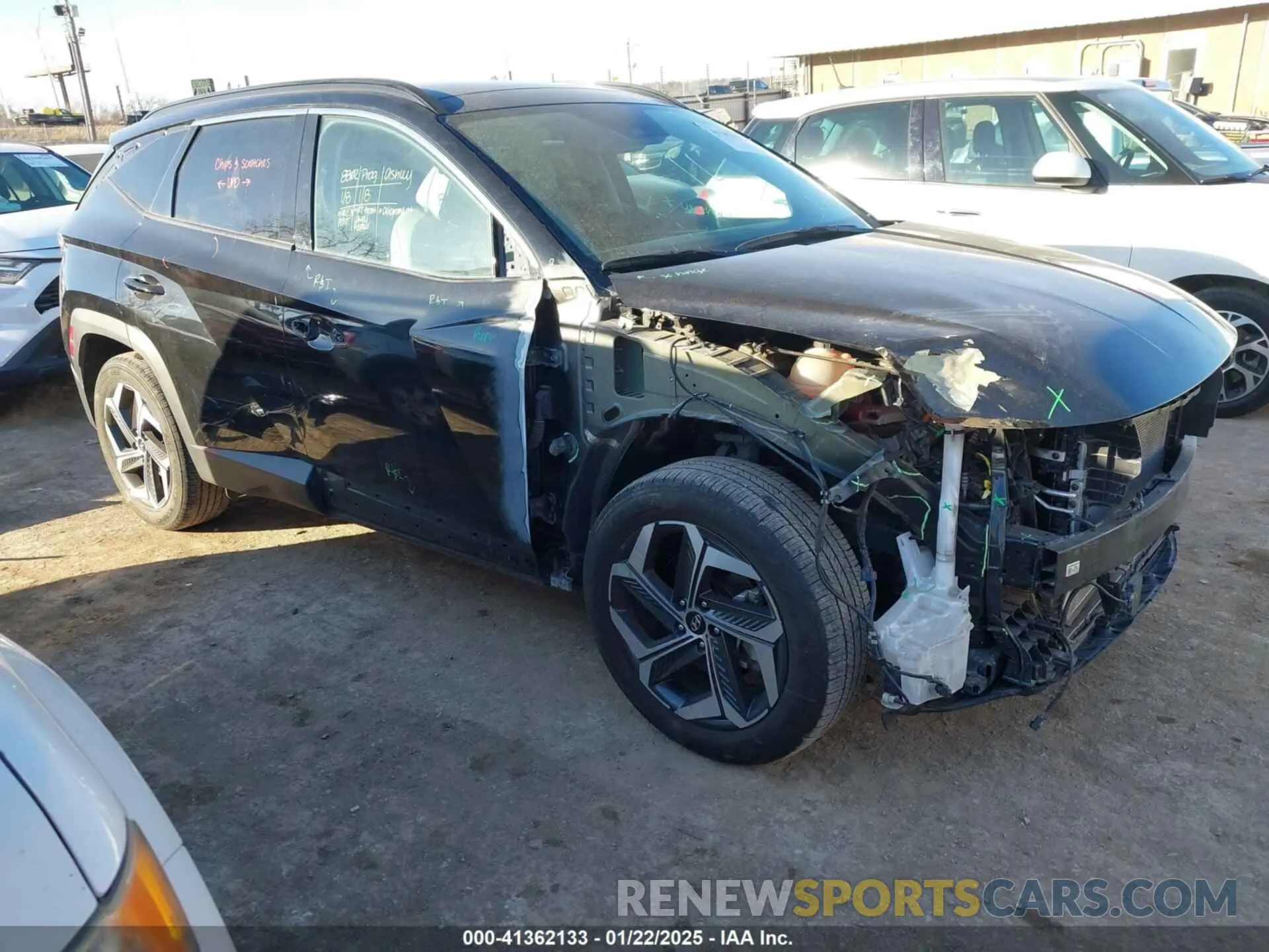 1 fotografías del automóvil dañado 5NMJE3DE0RH306562 HYUNDAI TUCSON 2024