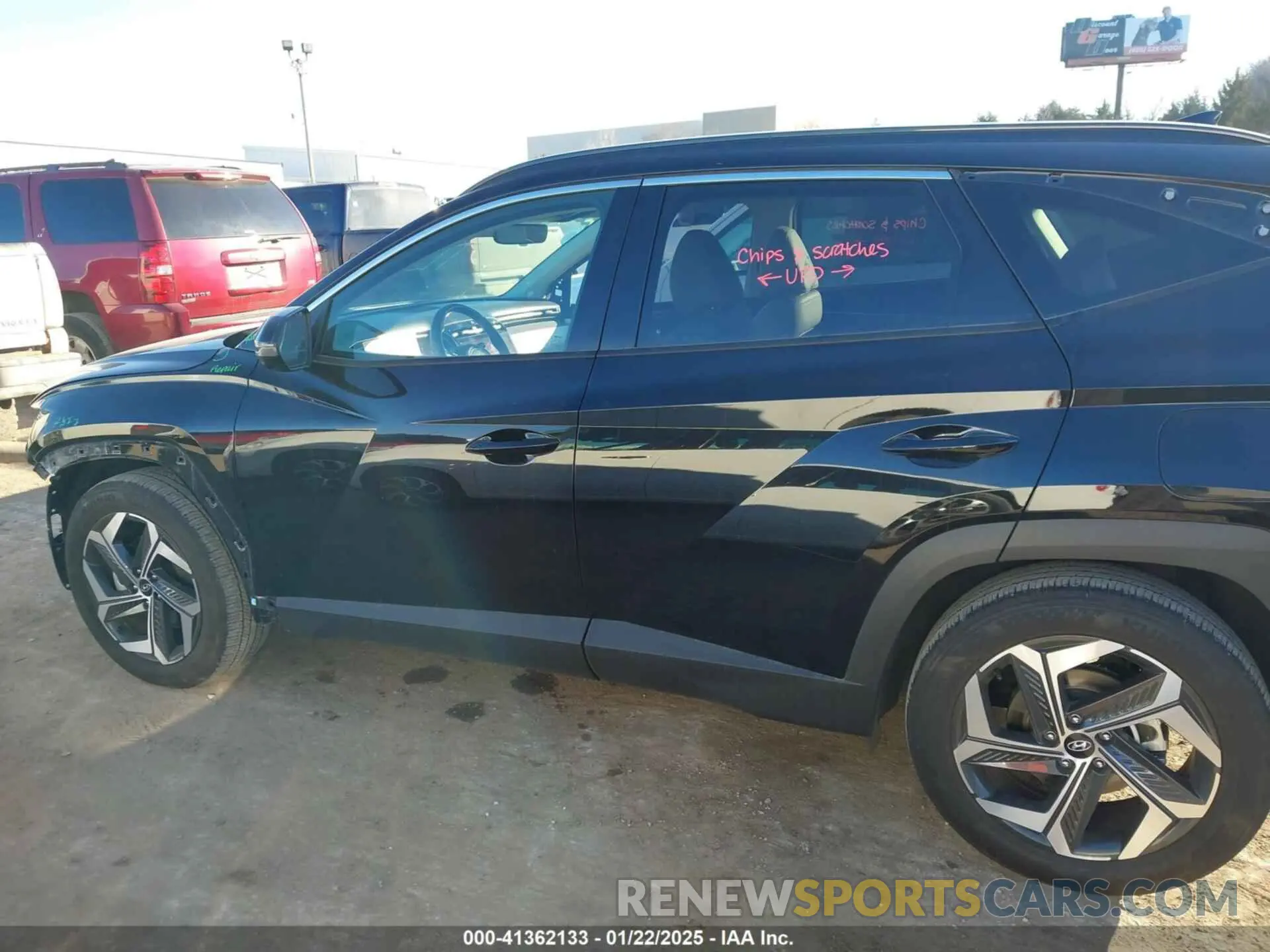 15 fotografías del automóvil dañado 5NMJE3DE0RH306562 HYUNDAI TUCSON 2024