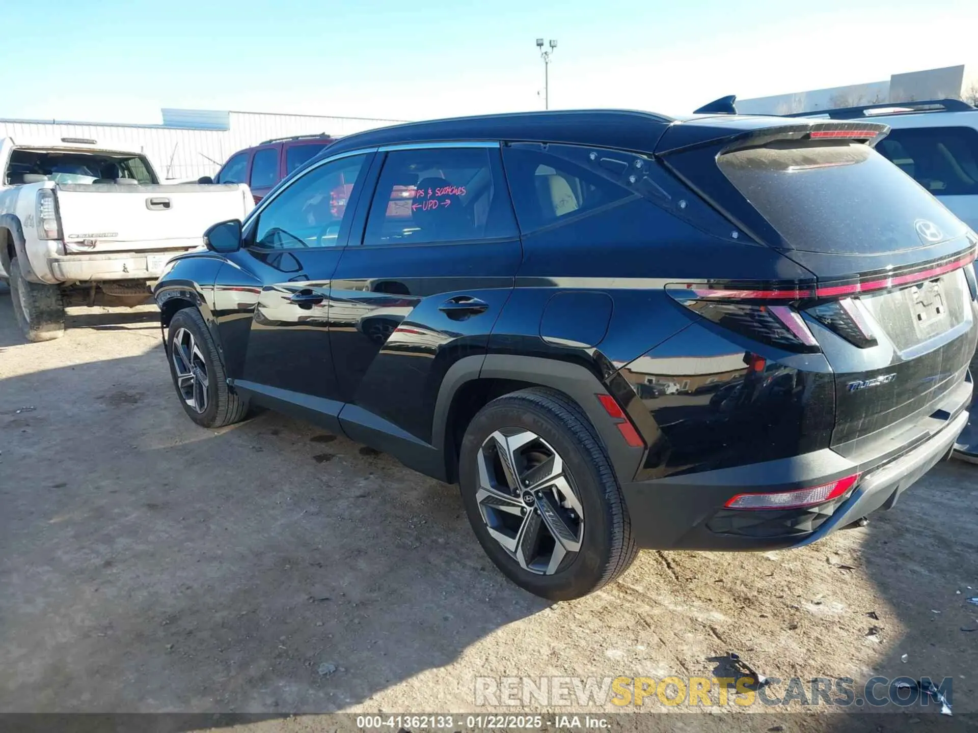 3 fotografías del automóvil dañado 5NMJE3DE0RH306562 HYUNDAI TUCSON 2024