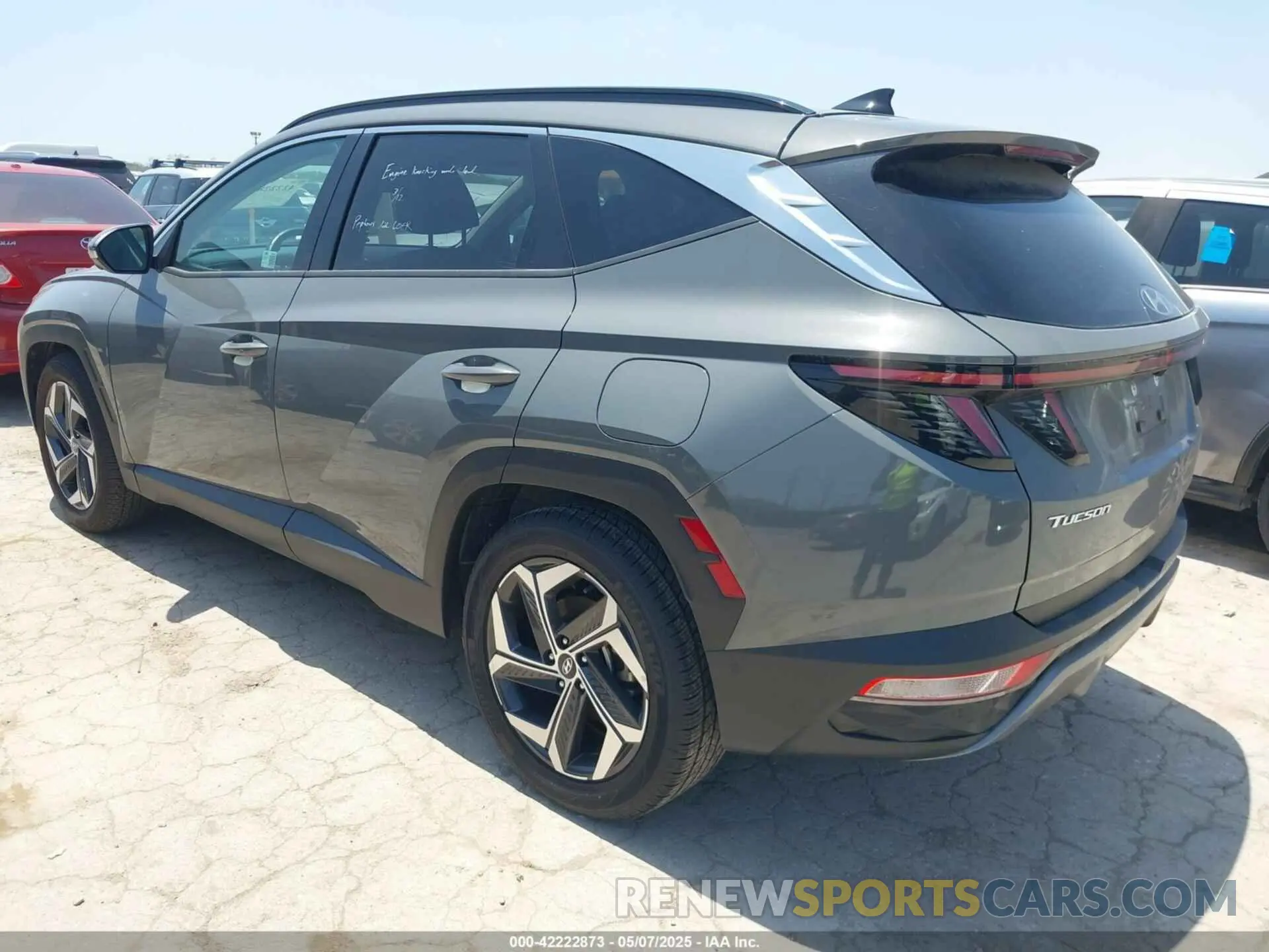 3 fotografías del automóvil dañado 5NMJE3DE1RH330868 HYUNDAI TUCSON 2024
