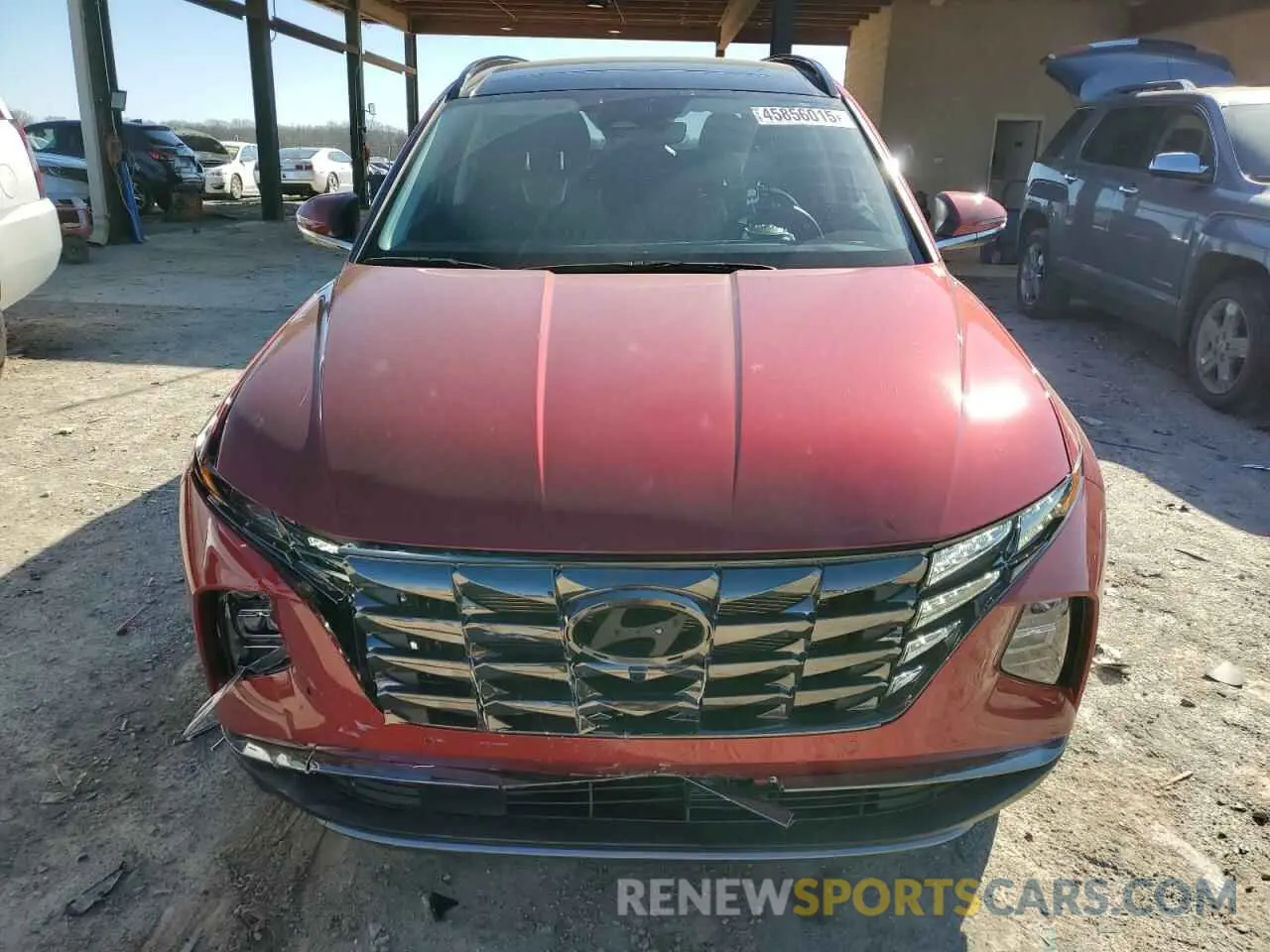 5 fotografías del automóvil dañado 5NMJE3DE1RH418688 HYUNDAI TUCSON 2024