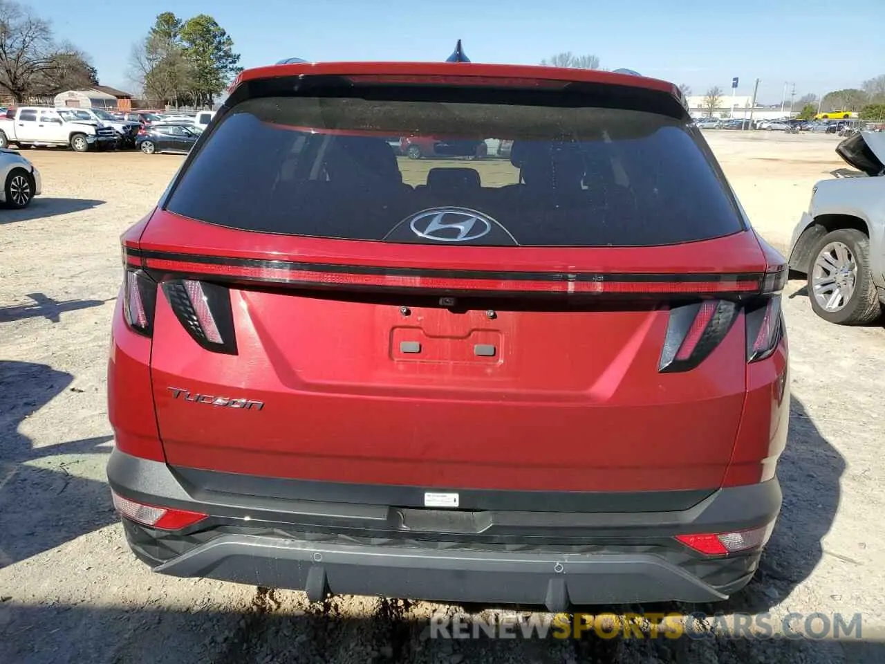 6 fotografías del automóvil dañado 5NMJE3DE1RH418688 HYUNDAI TUCSON 2024