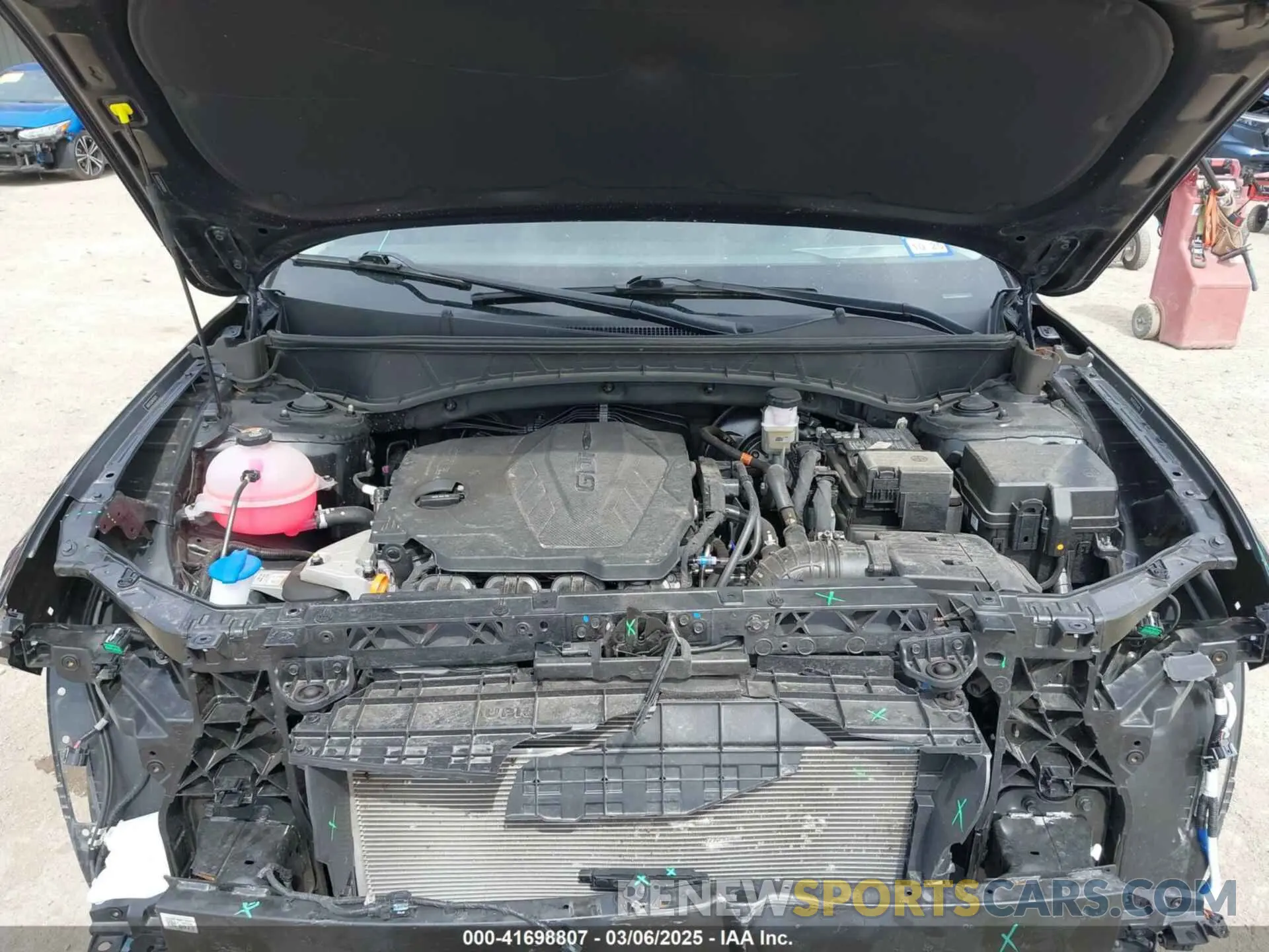10 fotografías del automóvil dañado 5NMJE3DE4RH346935 HYUNDAI TUCSON 2024