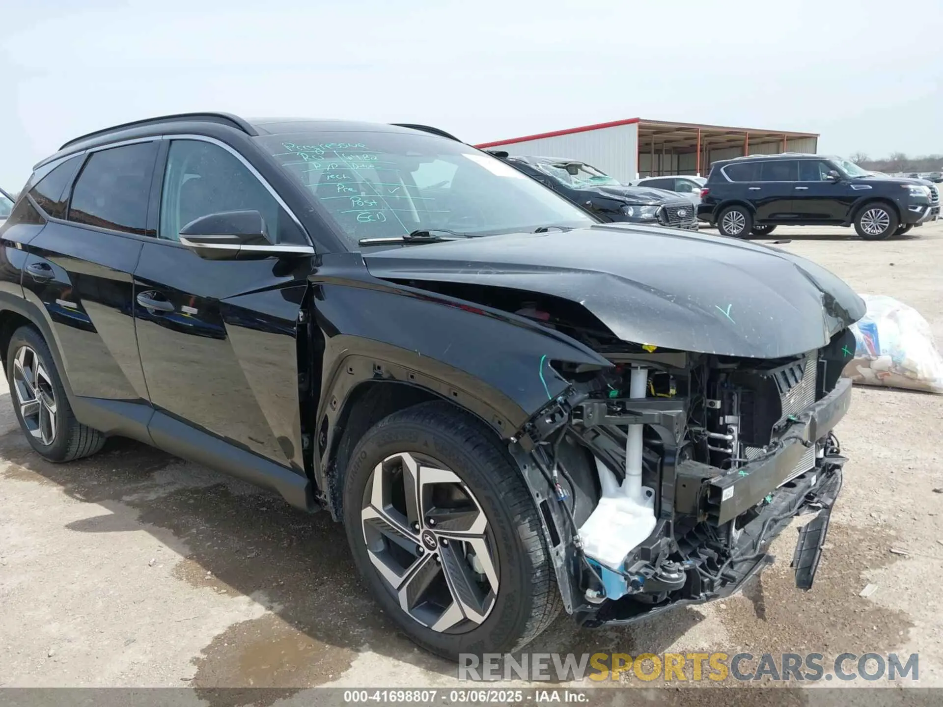 6 fotografías del automóvil dañado 5NMJE3DE4RH346935 HYUNDAI TUCSON 2024