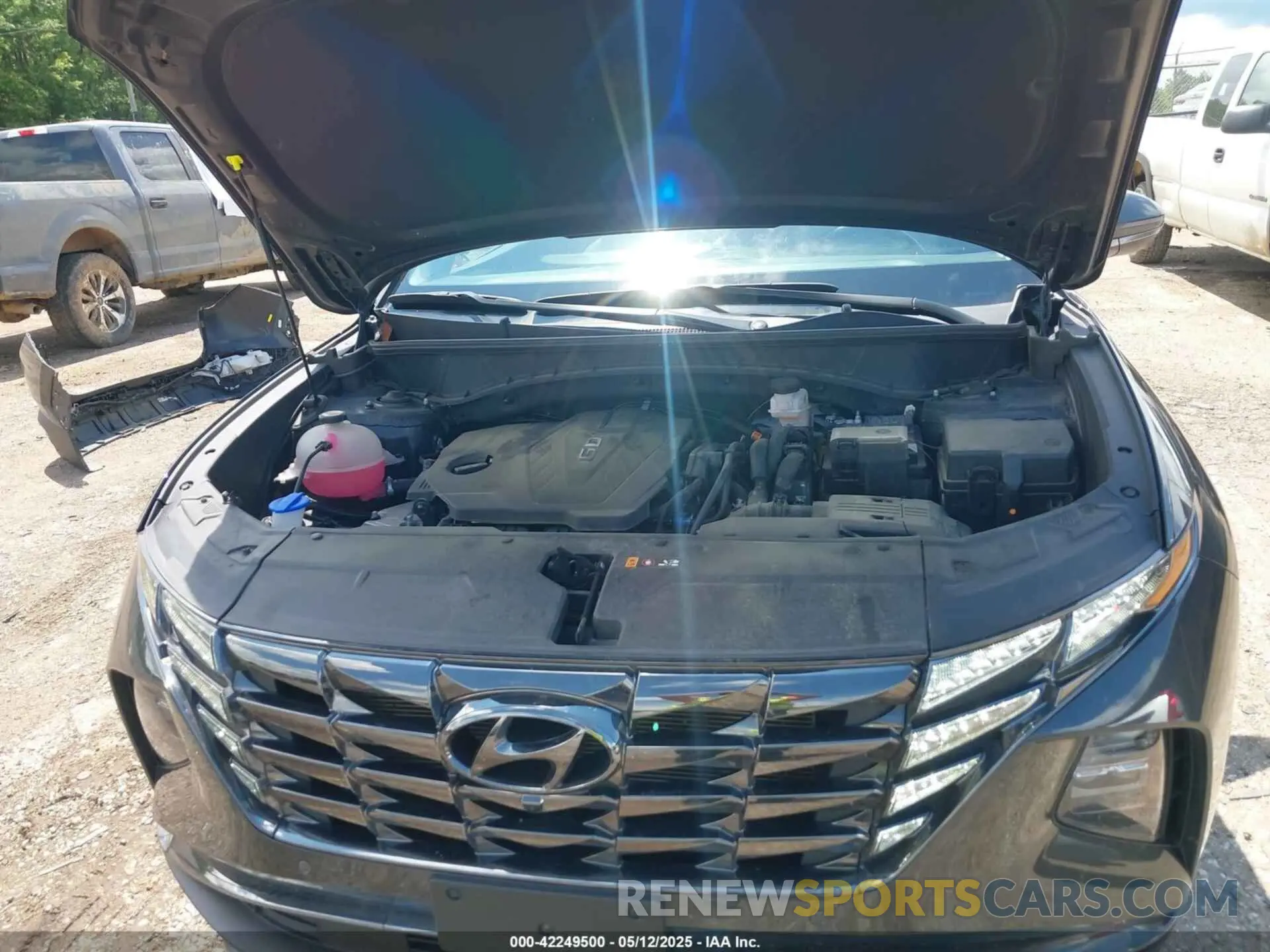 10 fotografías del automóvil dañado 5NMJE3DE4RH357627 HYUNDAI TUCSON 2024
