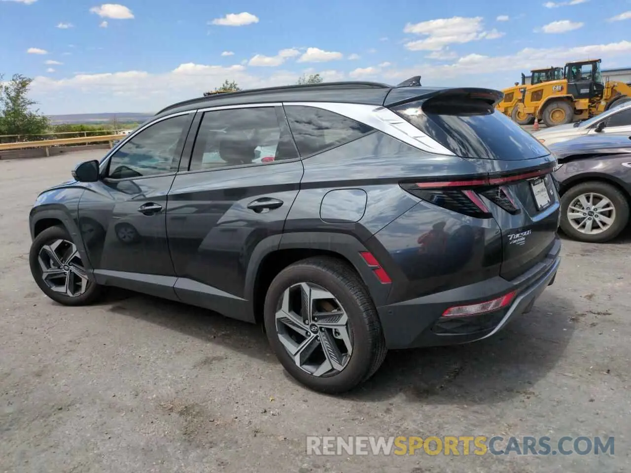 2 fotografías del automóvil dañado 5NMJE3DE7RH363289 HYUNDAI TUCSON 2024