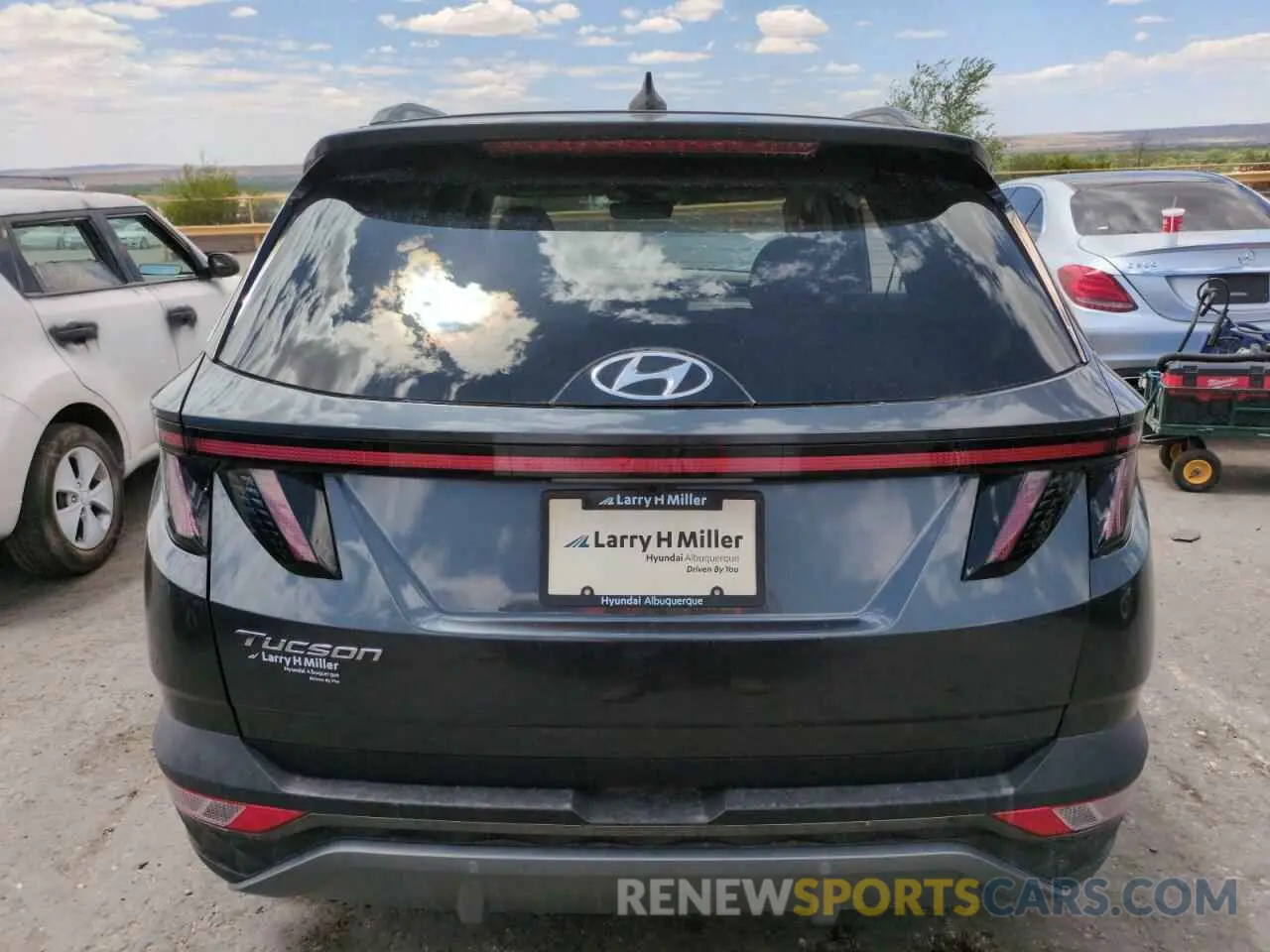 6 fotografías del automóvil dañado 5NMJE3DE7RH363289 HYUNDAI TUCSON 2024