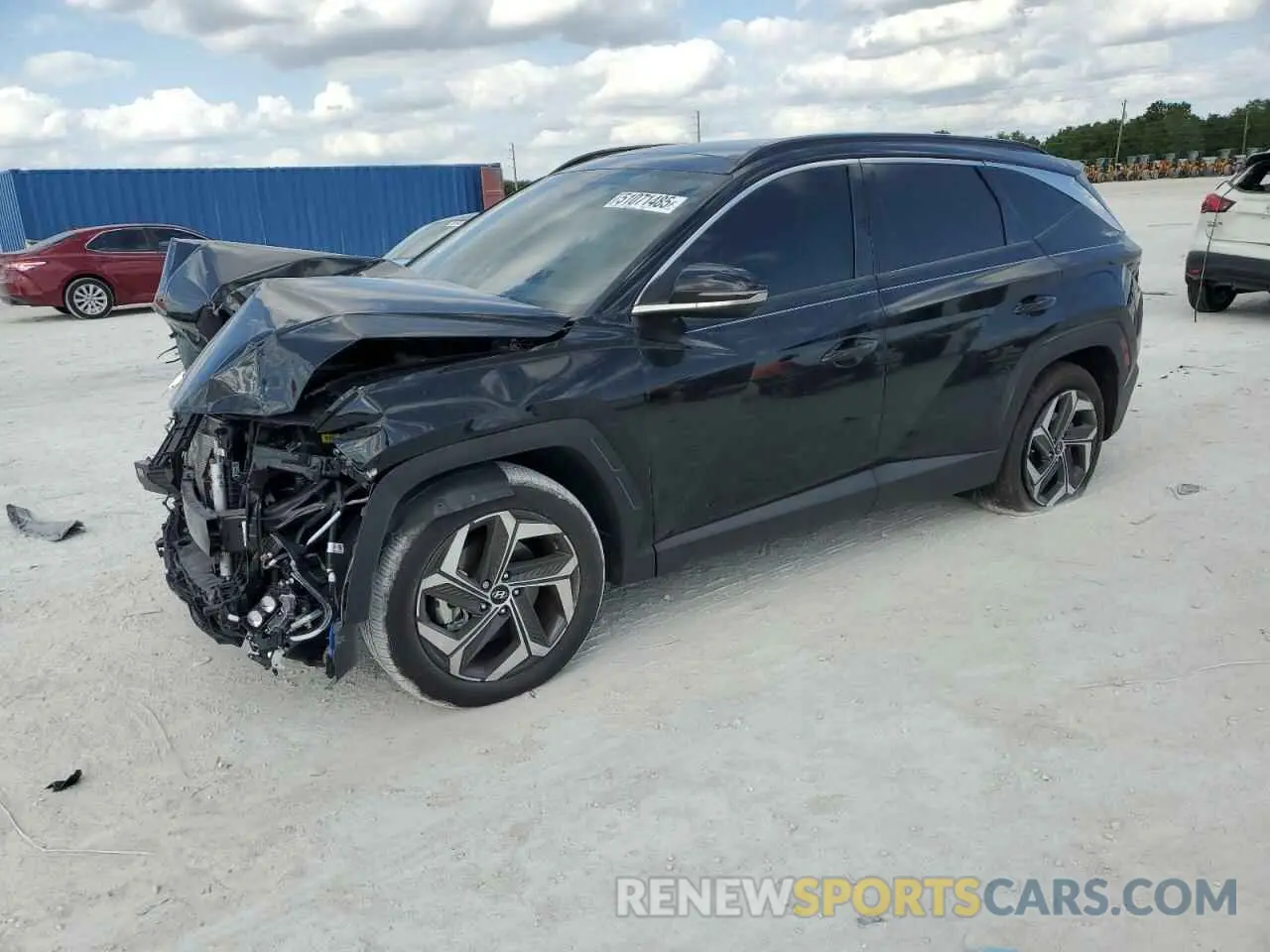 1 fotografías del automóvil dañado 5NMJE3DE7RH408666 HYUNDAI TUCSON 2024
