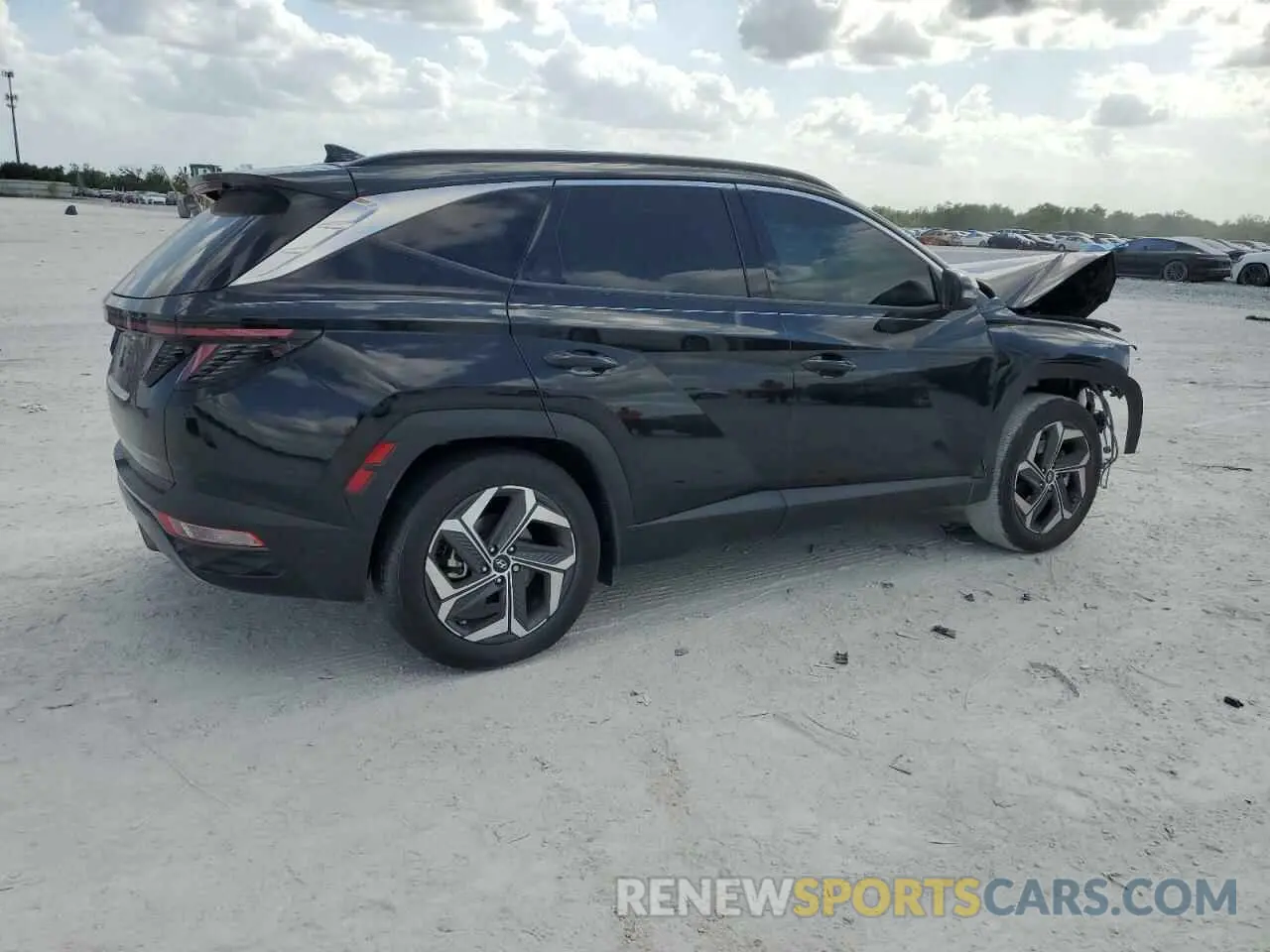3 fotografías del automóvil dañado 5NMJE3DE7RH408666 HYUNDAI TUCSON 2024