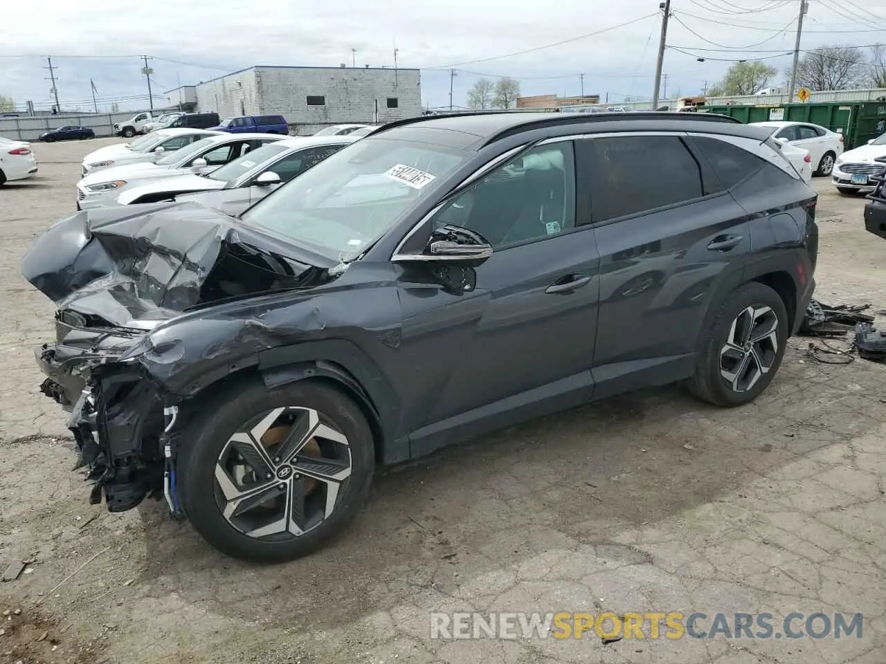 1 fotografías del automóvil dañado 5NMJE3DE8RH348218 HYUNDAI TUCSON 2024