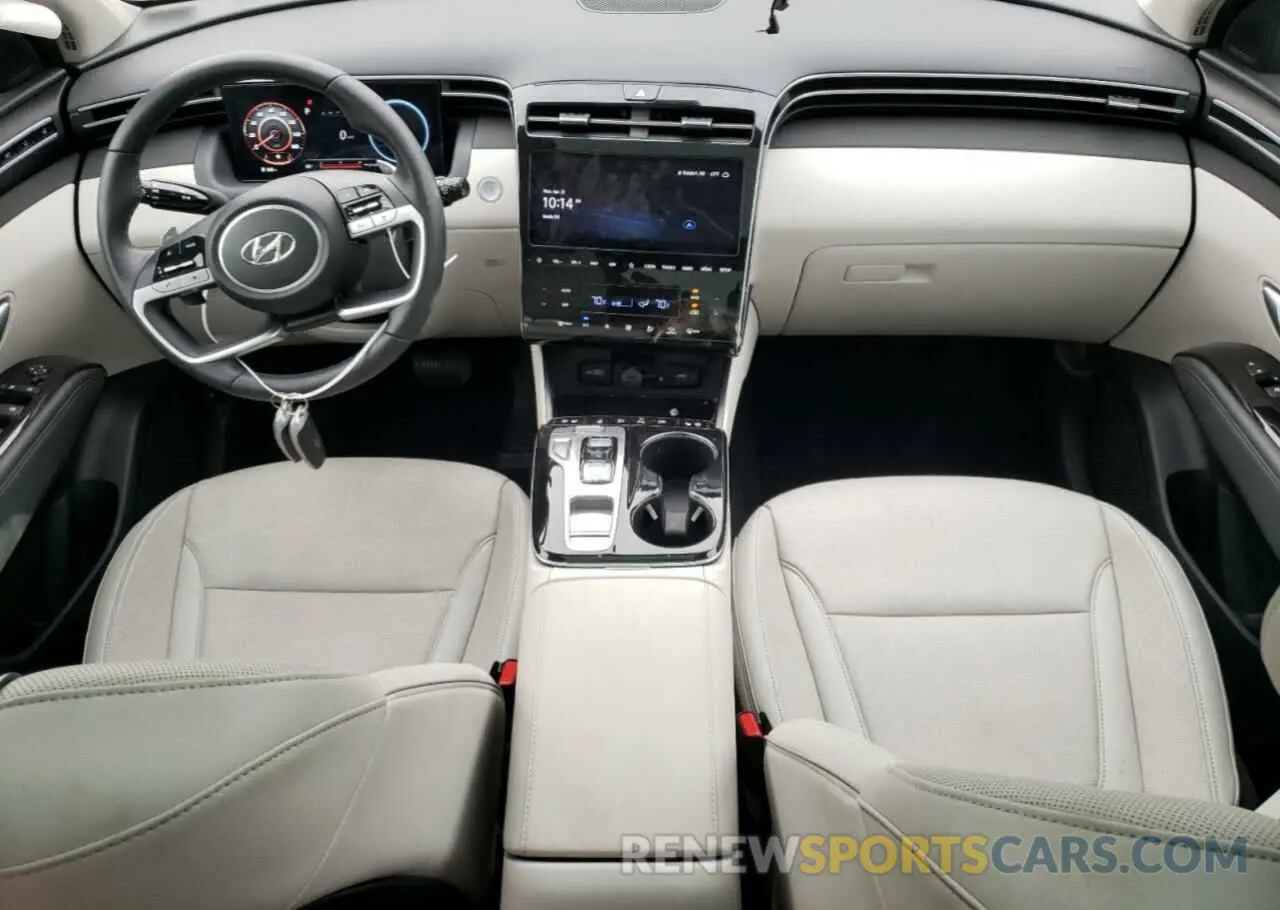 8 fotografías del automóvil dañado 5NMJE3DE8RH371417 HYUNDAI TUCSON 2024