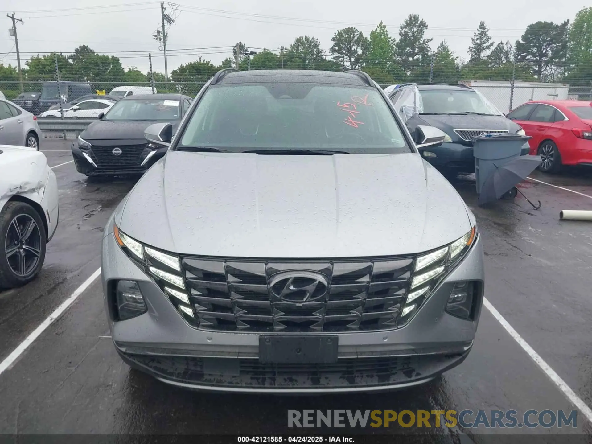 12 fotografías del automóvil dañado 5NMJECDE0RH352912 HYUNDAI TUCSON 2024
