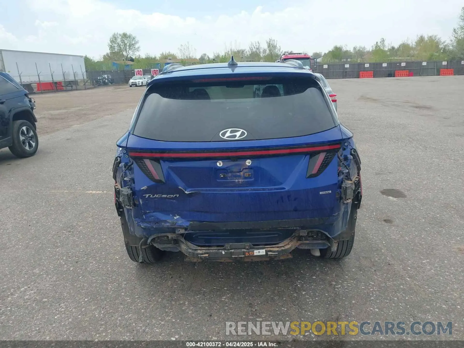 16 fotografías del automóvil dañado 5NMJECDE0RH358175 HYUNDAI TUCSON 2024