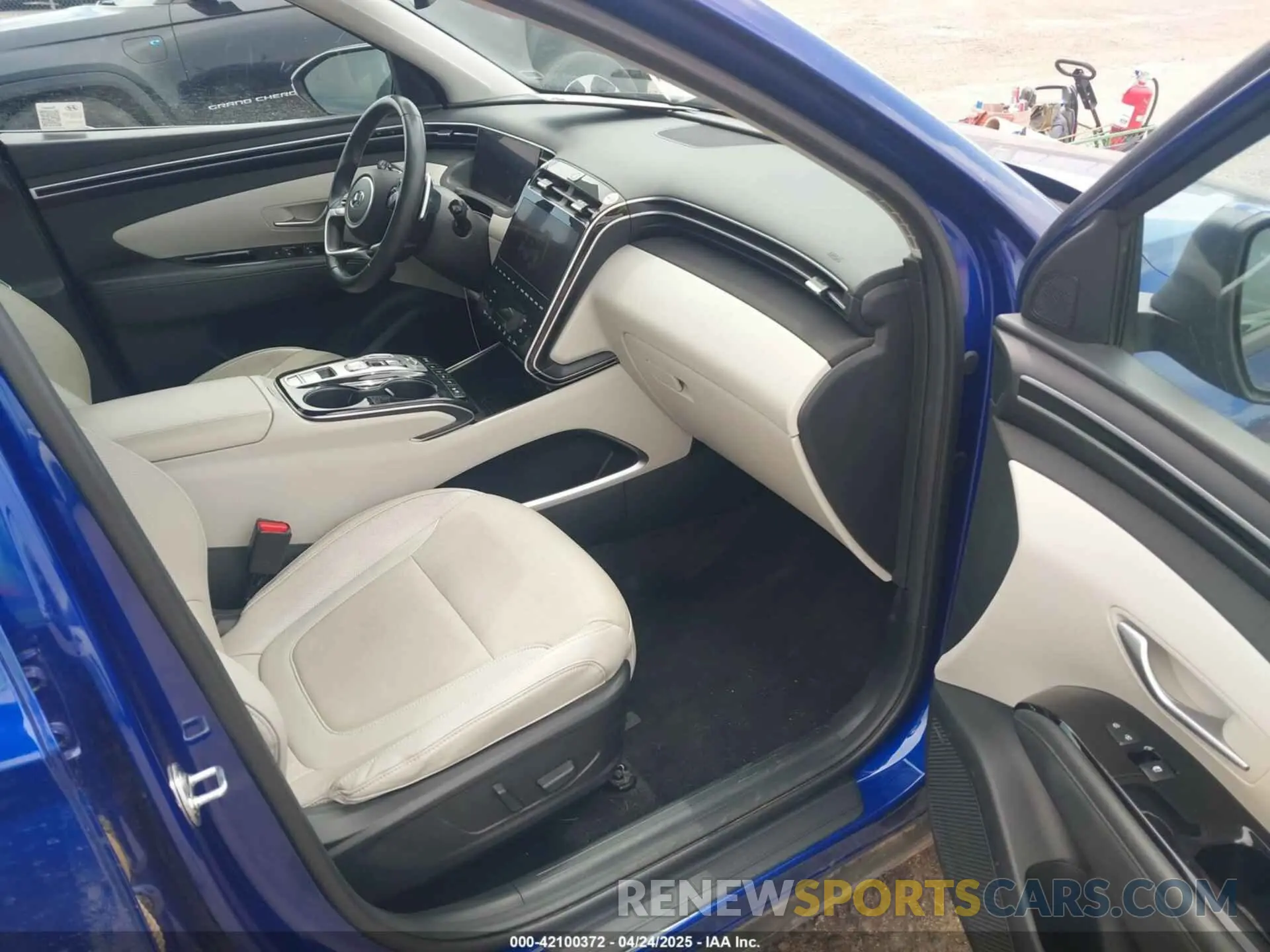 5 fotografías del automóvil dañado 5NMJECDE0RH358175 HYUNDAI TUCSON 2024