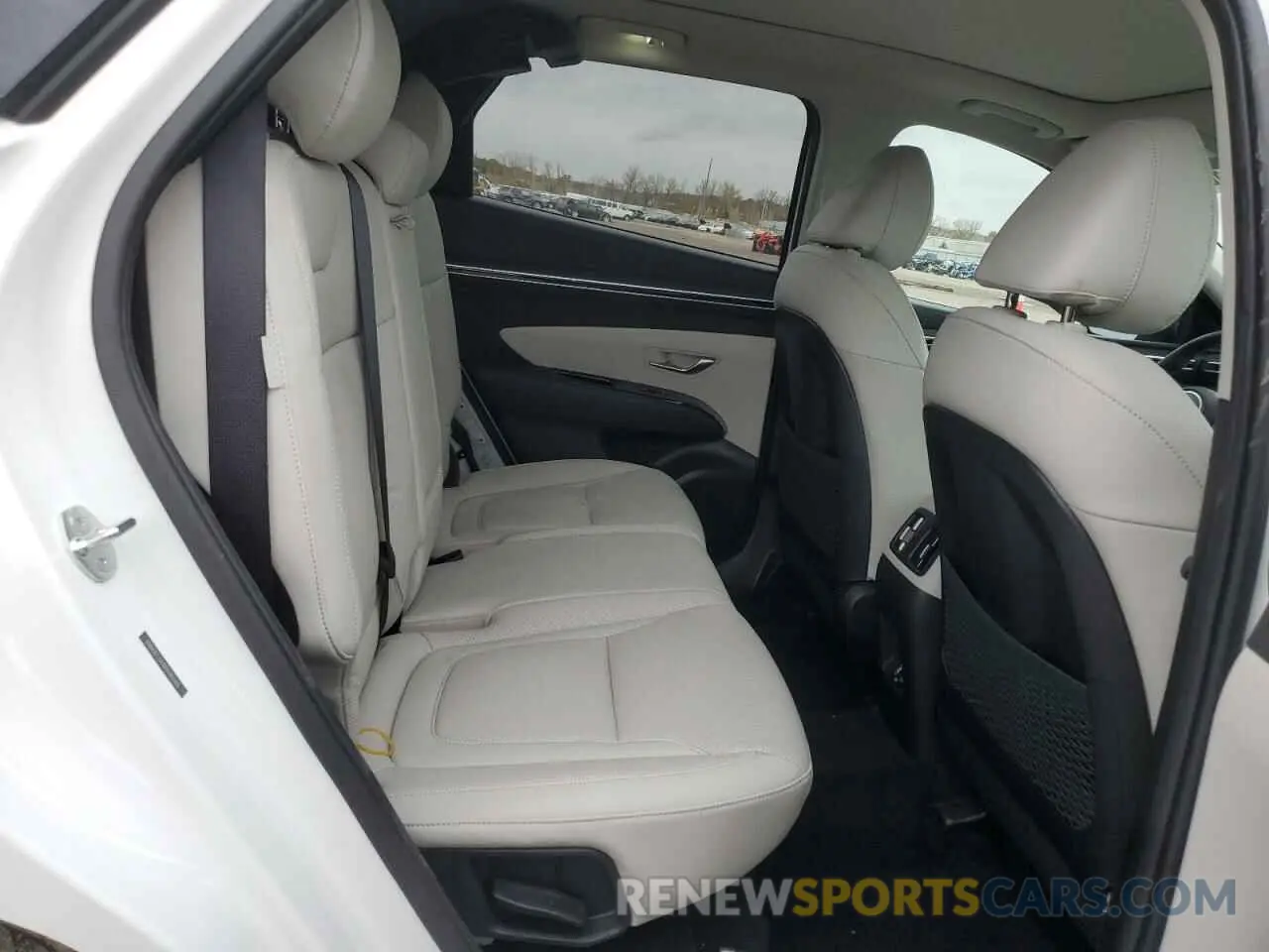 11 fotografías del automóvil dañado 5NMJECDE0RH385506 HYUNDAI TUCSON 2024