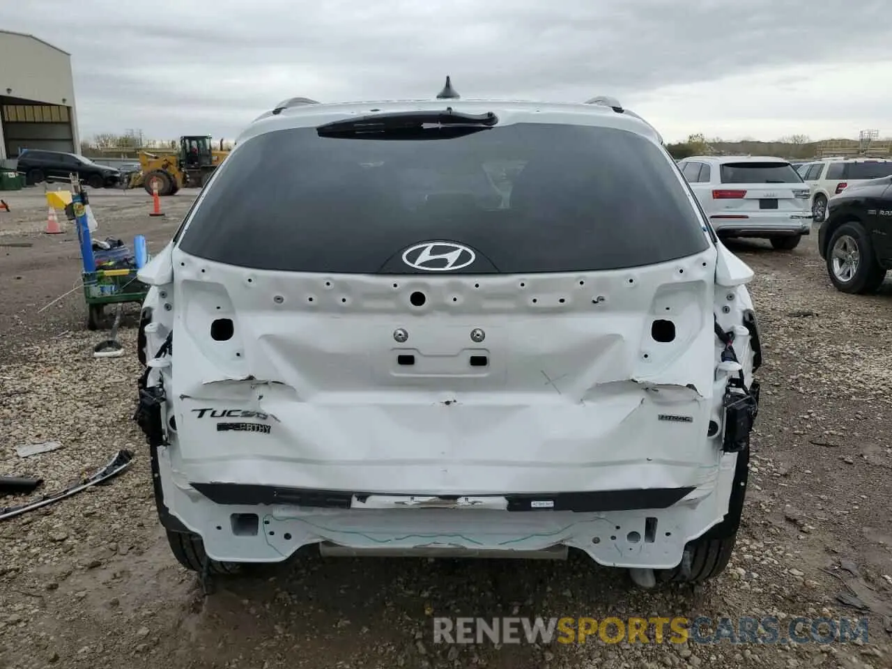 6 fotografías del automóvil dañado 5NMJECDE0RH385506 HYUNDAI TUCSON 2024