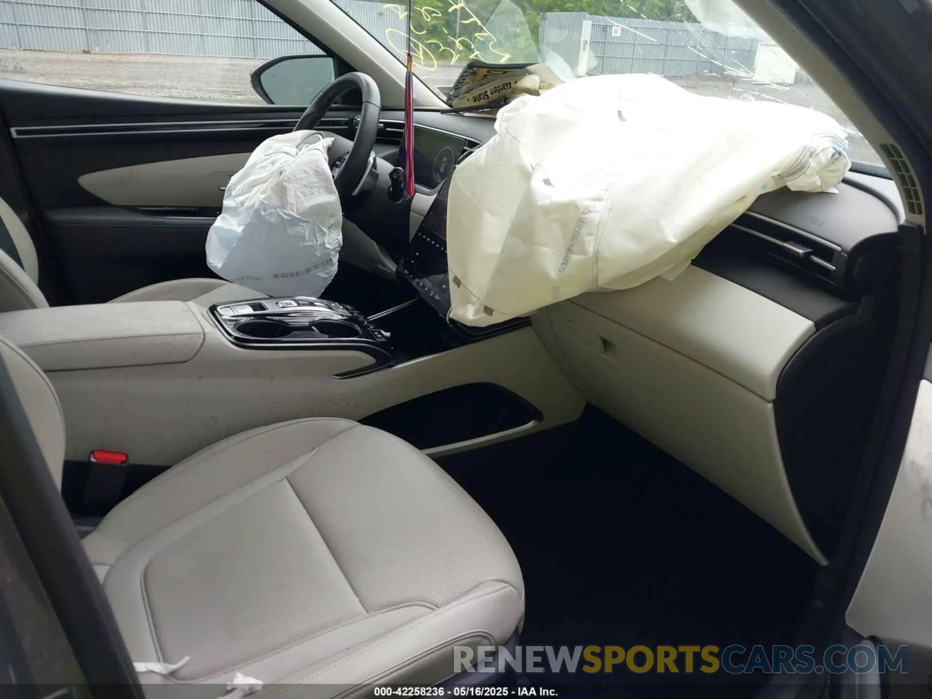 5 fotografías del automóvil dañado 5NMJECDE0RH419167 HYUNDAI TUCSON 2024