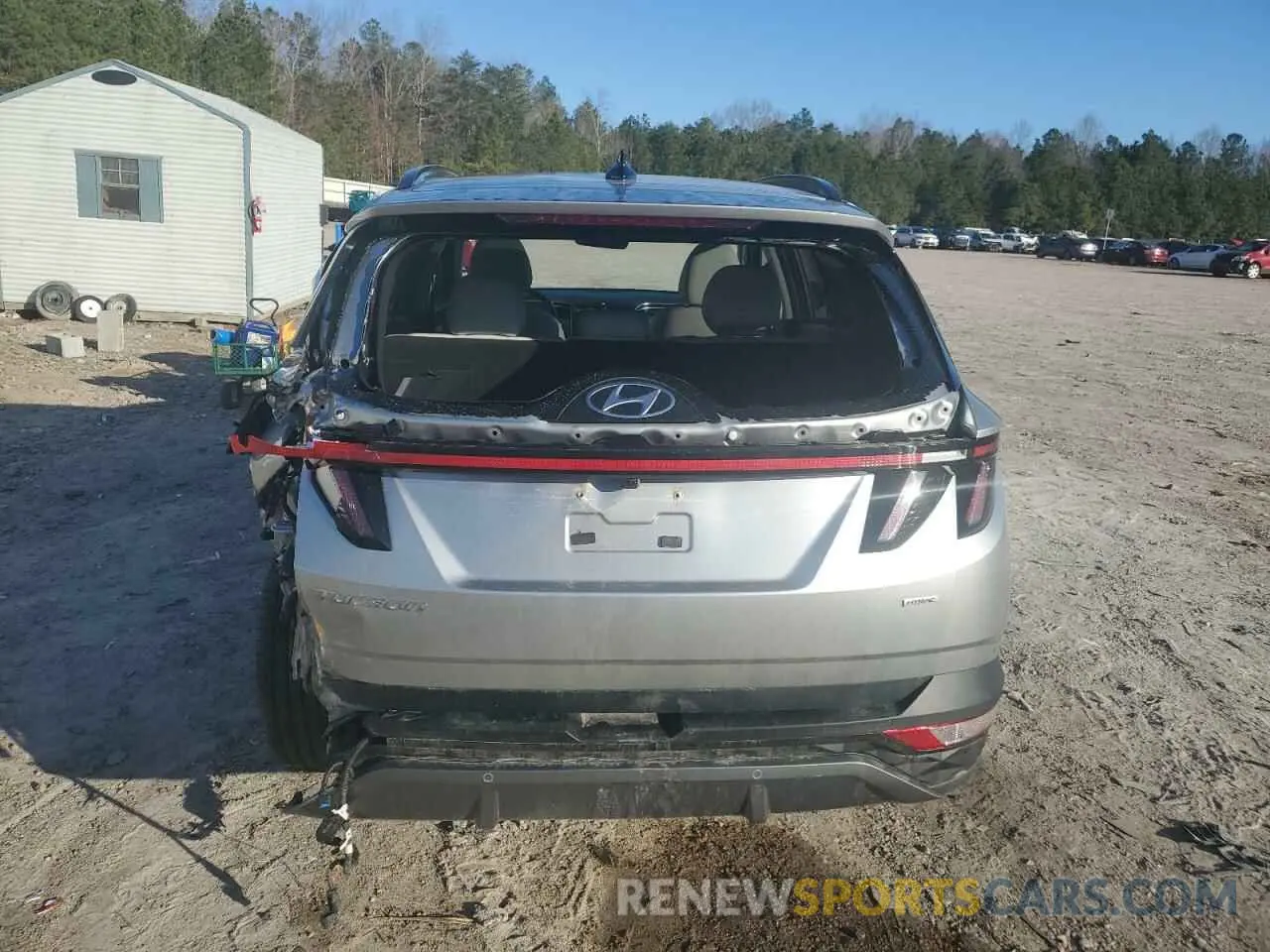 6 fotografías del automóvil dañado 5NMJECDE1RH295202 HYUNDAI TUCSON 2024