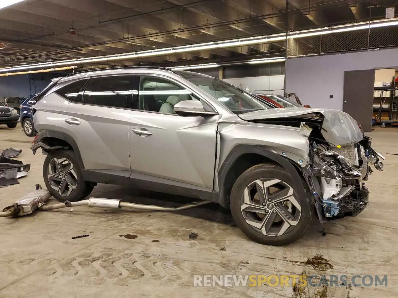 4 fotografías del automóvil dañado 5NMJECDE1RH410204 HYUNDAI TUCSON 2024