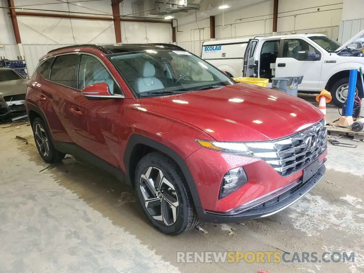 4 fotografías del automóvil dañado 5NMJECDE1RH437807 HYUNDAI TUCSON 2024