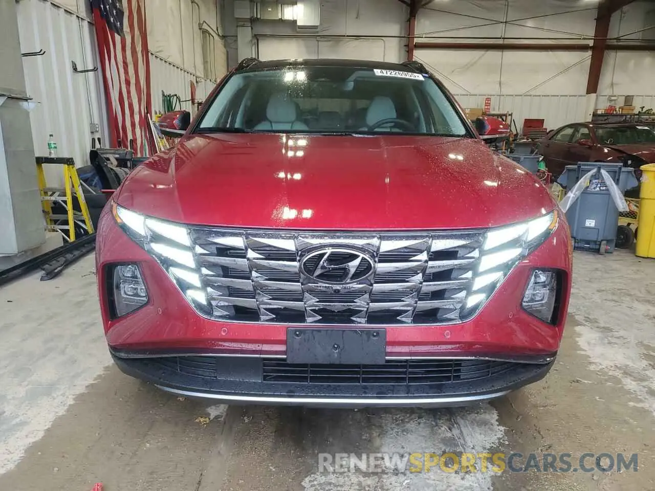 5 fotografías del automóvil dañado 5NMJECDE1RH437807 HYUNDAI TUCSON 2024