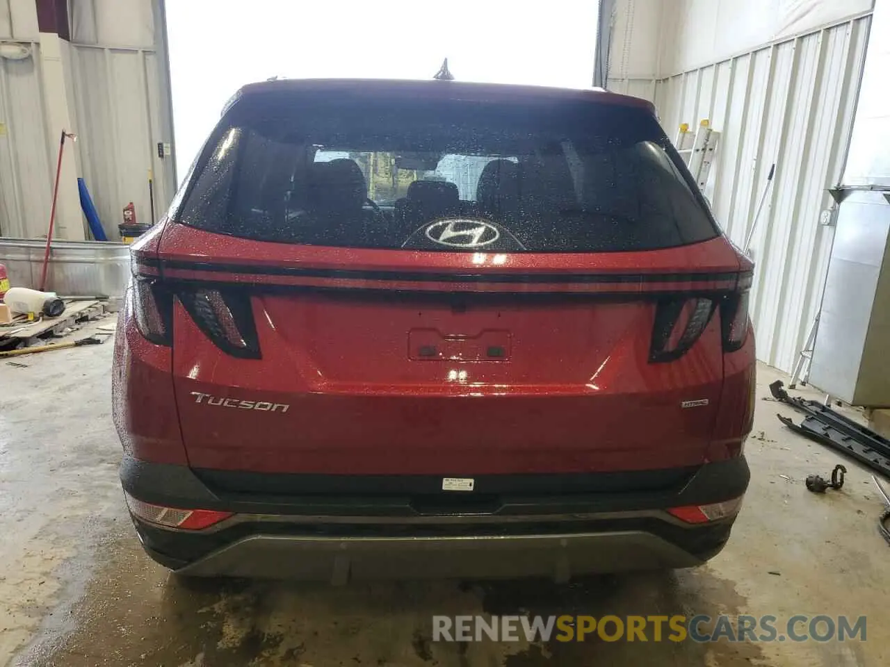 6 fotografías del automóvil dañado 5NMJECDE1RH437807 HYUNDAI TUCSON 2024