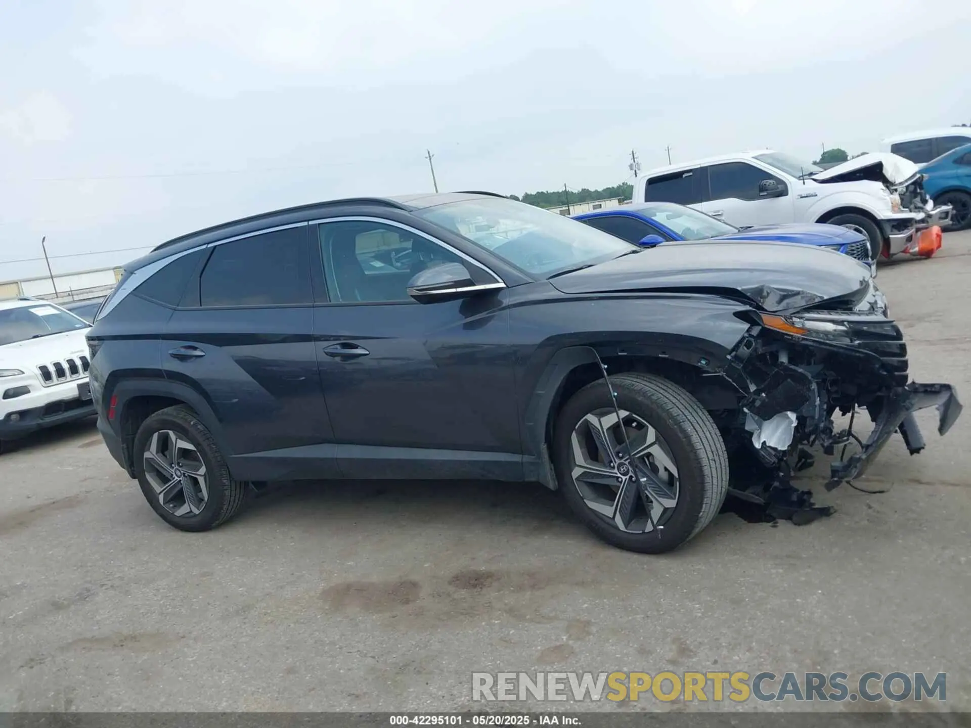 13 fotografías del automóvil dañado 5NMJECDE2RH356671 HYUNDAI TUCSON 2024