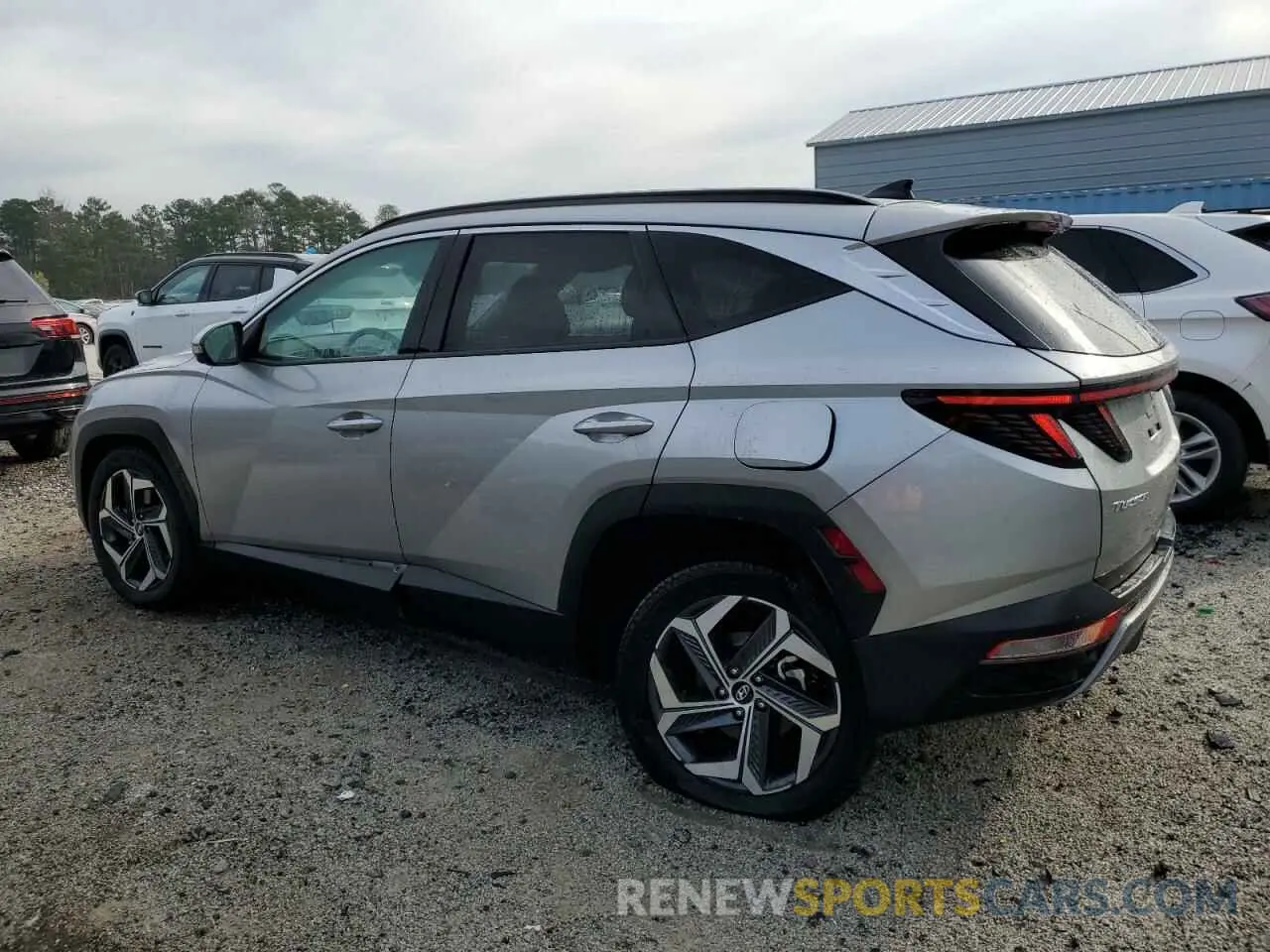 2 fotografías del automóvil dañado 5NMJECDE4RH353433 HYUNDAI TUCSON 2024