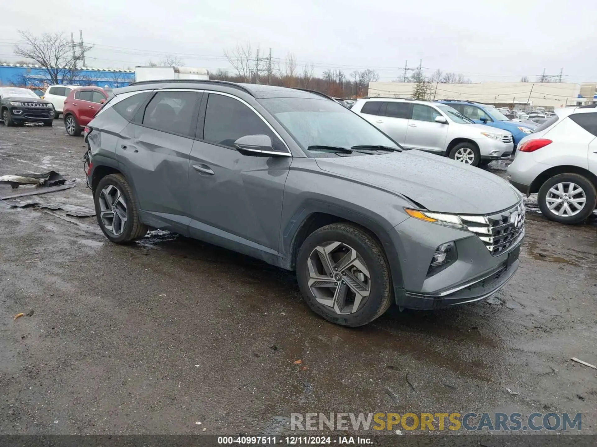 1 fotografías del automóvil dañado 5NMJECDE4RH377859 HYUNDAI TUCSON 2024