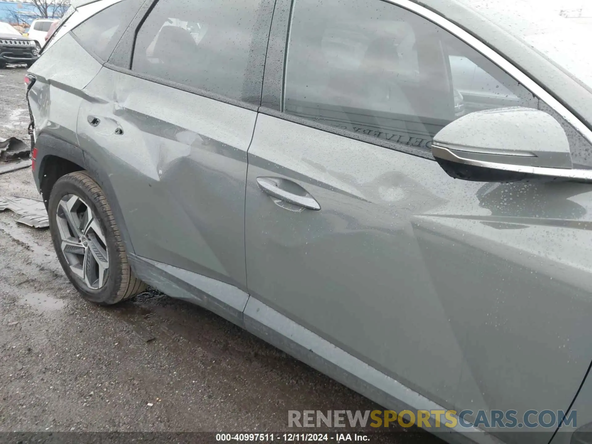 6 fotografías del automóvil dañado 5NMJECDE4RH377859 HYUNDAI TUCSON 2024