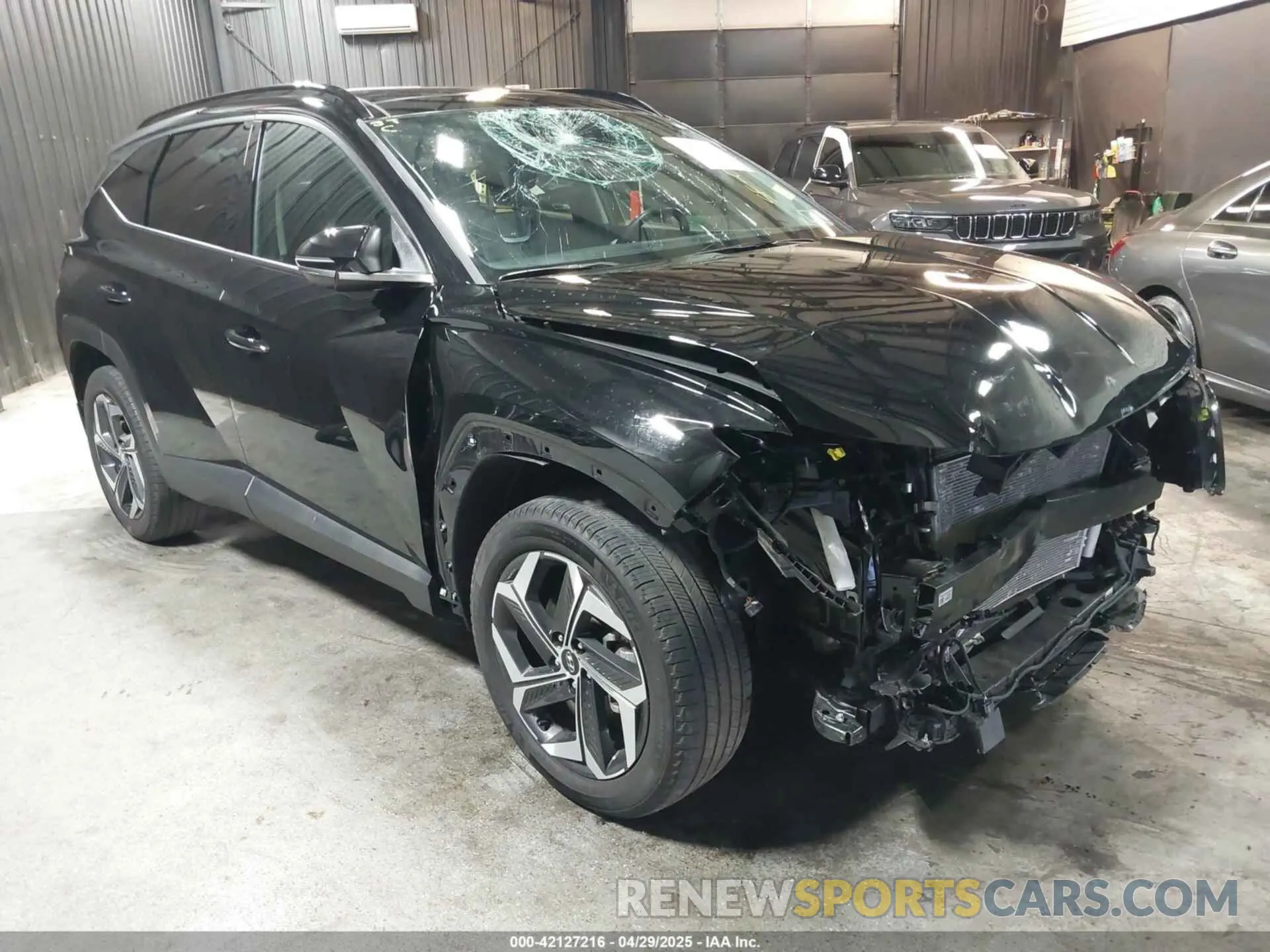 1 fotografías del automóvil dañado 5NMJECDE5RH303687 HYUNDAI TUCSON 2024