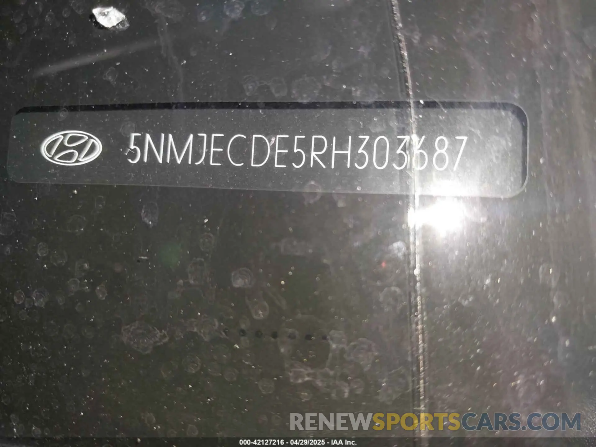 18 fotografías del automóvil dañado 5NMJECDE5RH303687 HYUNDAI TUCSON 2024
