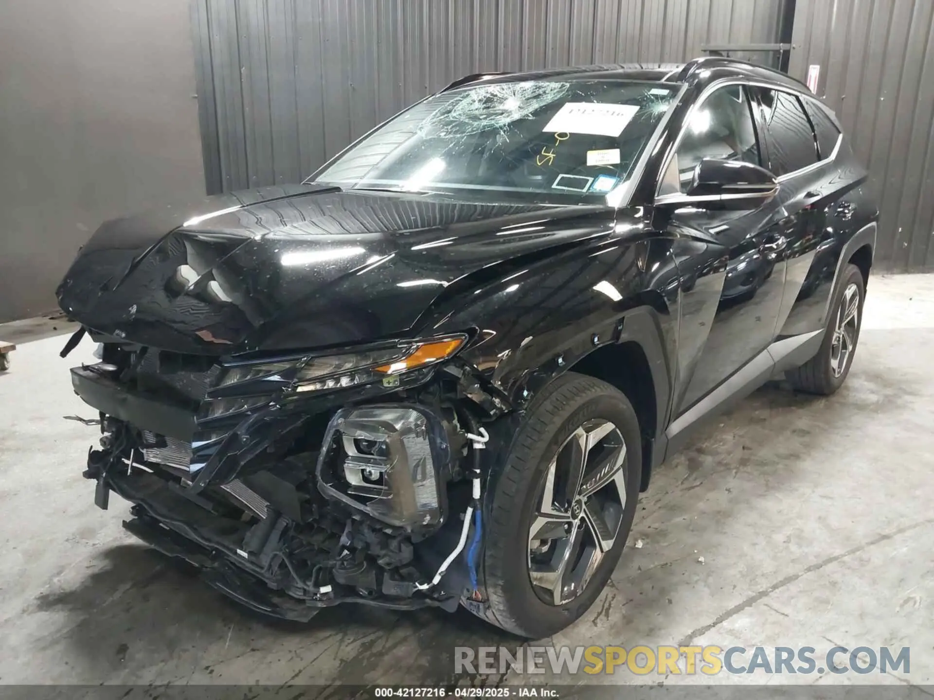 2 fotografías del automóvil dañado 5NMJECDE5RH303687 HYUNDAI TUCSON 2024