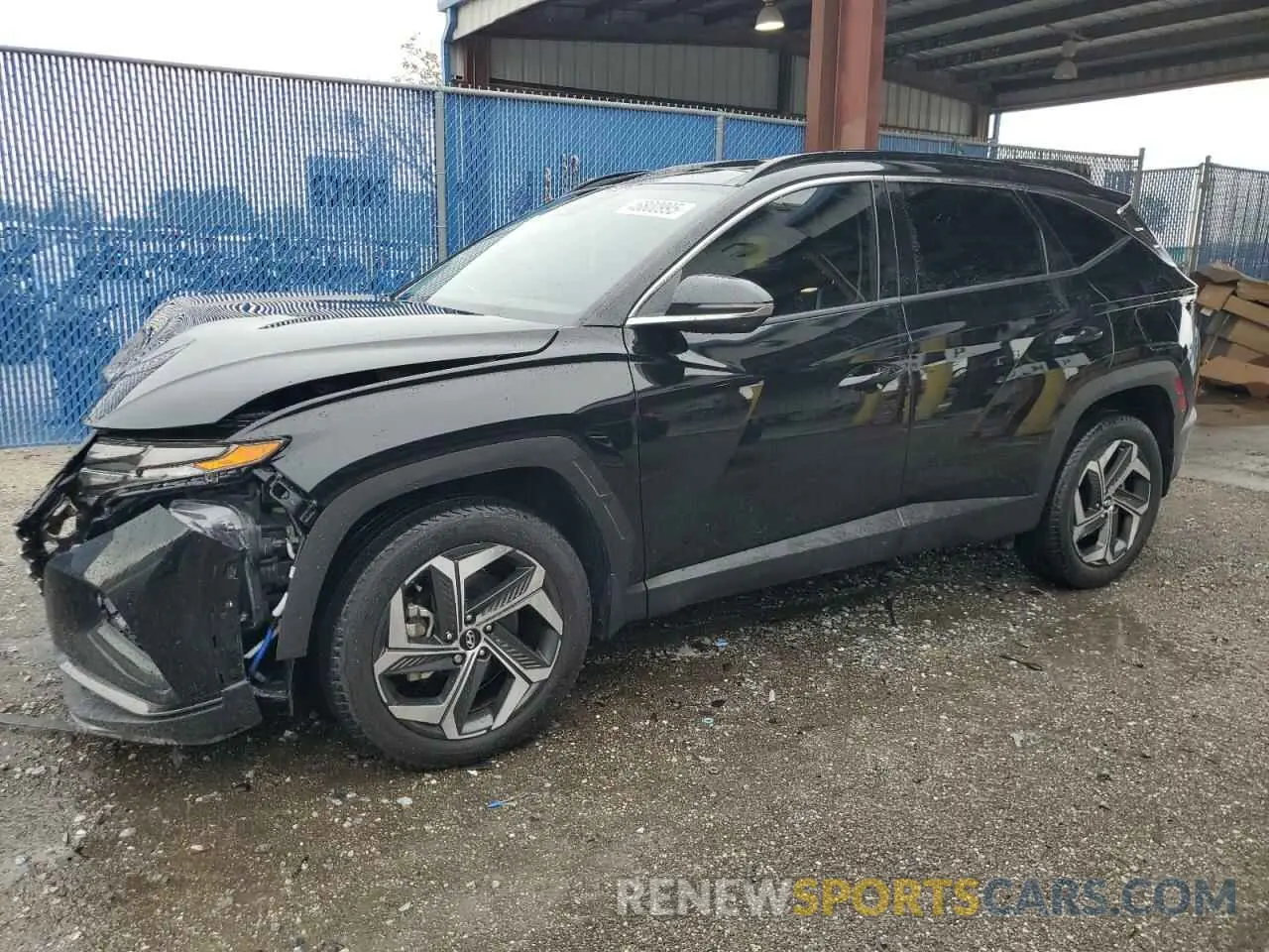 1 fotografías del automóvil dañado 5NMJECDE6RH302256 HYUNDAI TUCSON 2024