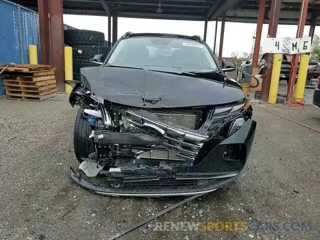 14 fotografías del automóvil dañado 5NMJECDE6RH302256 HYUNDAI TUCSON 2024