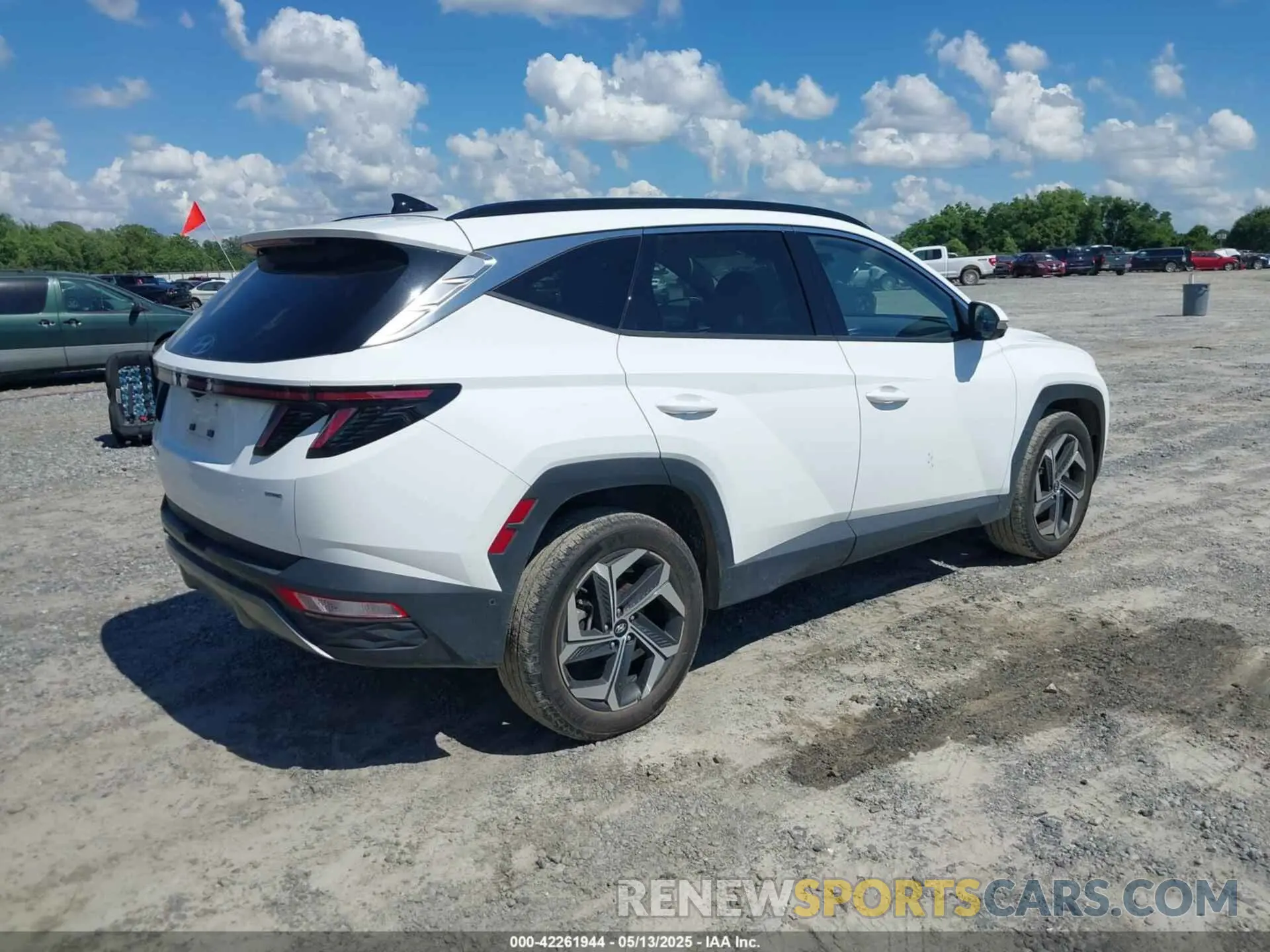 4 fotografías del automóvil dañado 5NMJECDE6RH351893 HYUNDAI TUCSON 2024