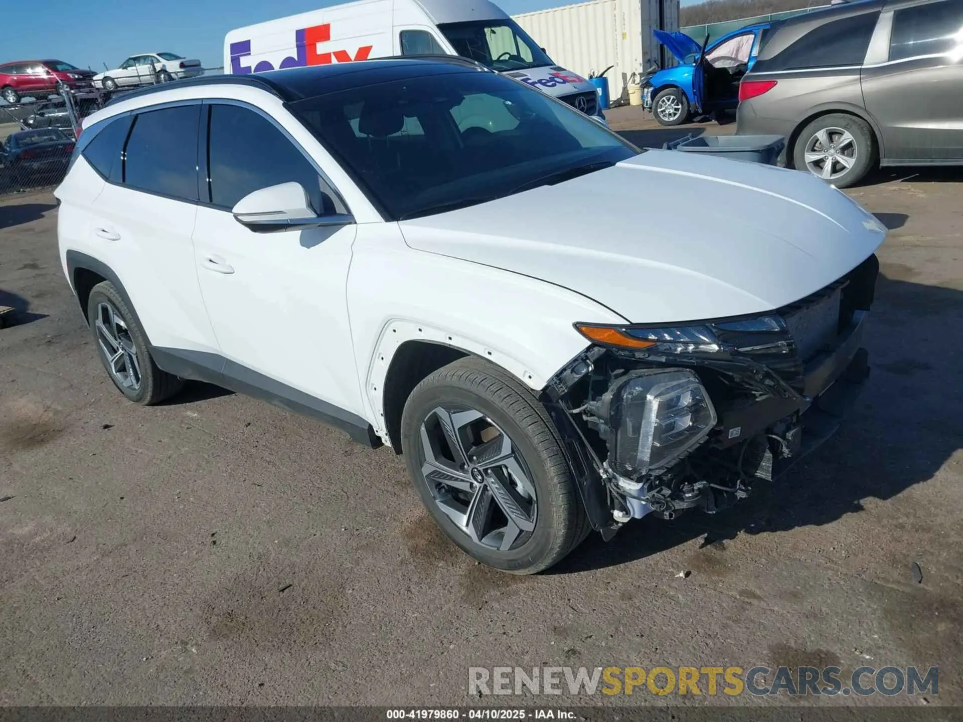 1 fotografías del automóvil dañado 5NMJECDE7RH372851 HYUNDAI TUCSON 2024