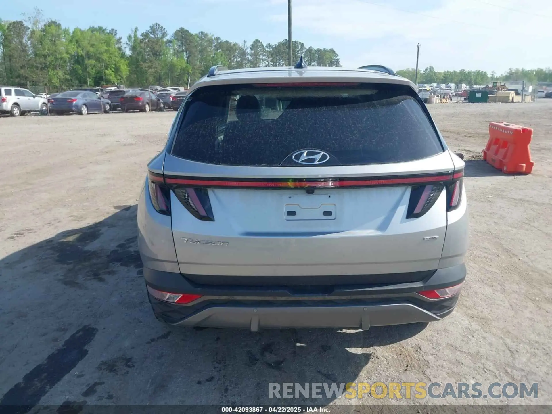 16 fotografías del automóvil dañado 5NMJECDE8RH308107 HYUNDAI TUCSON 2024