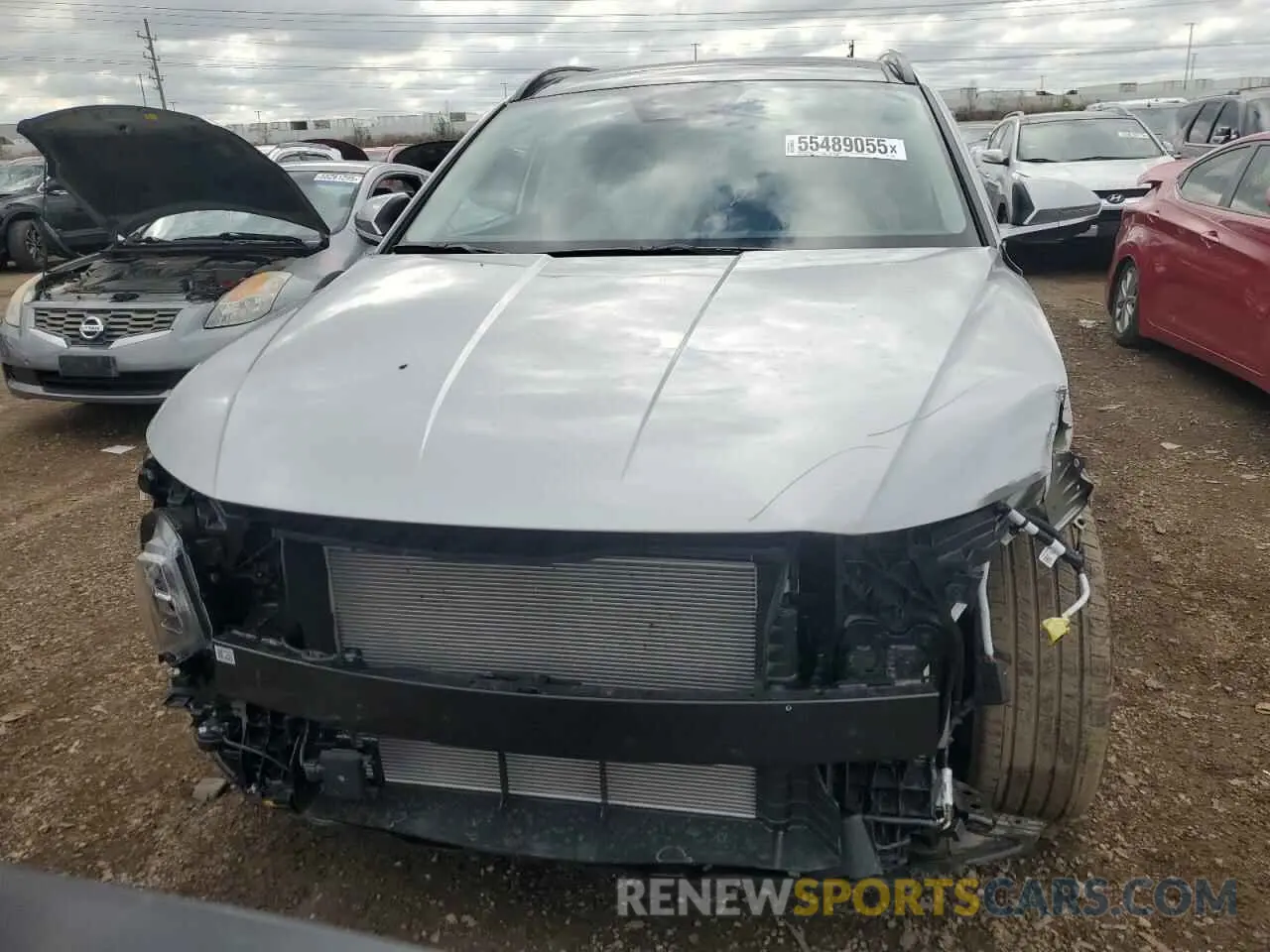 5 fotografías del automóvil dañado 5NMJECDE8RH309659 HYUNDAI TUCSON 2024