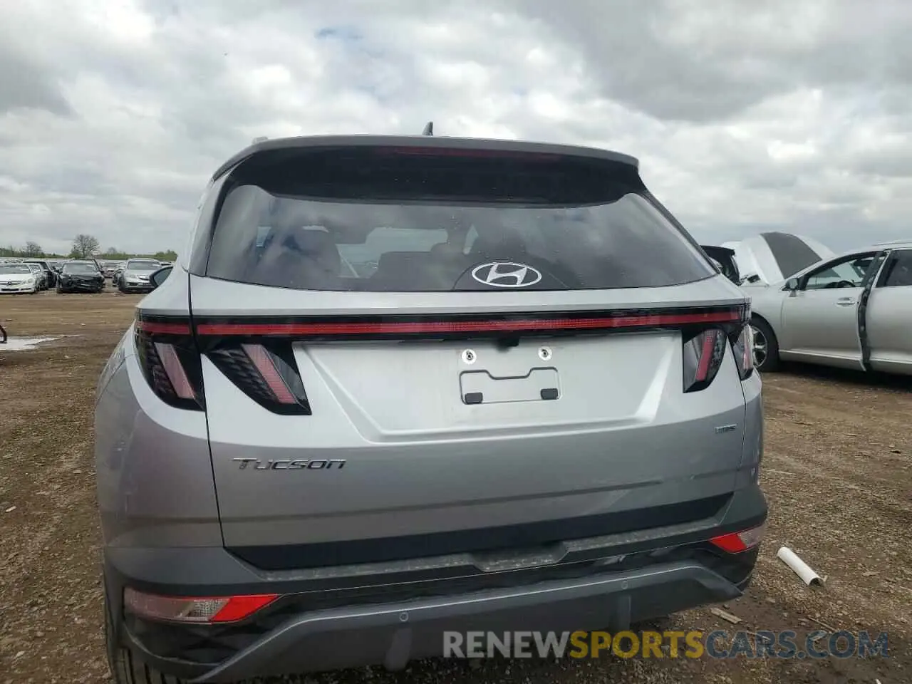6 fotografías del automóvil dañado 5NMJECDE8RH309659 HYUNDAI TUCSON 2024