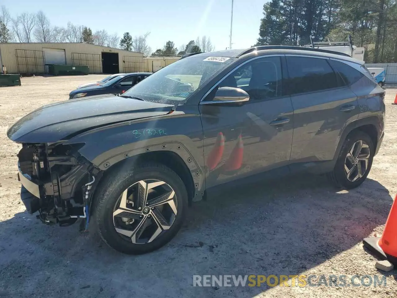 1 fotografías del automóvil dañado 5NMJECDE8RH436055 HYUNDAI TUCSON 2024