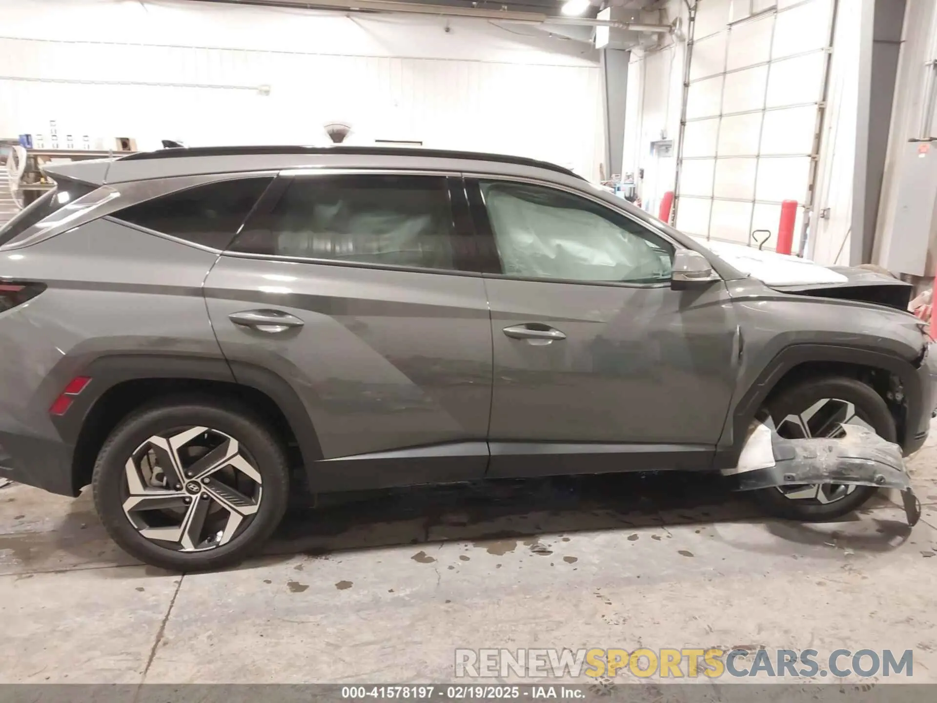 13 fotografías del automóvil dañado 5NMJECDEXRH340573 HYUNDAI TUCSON 2024