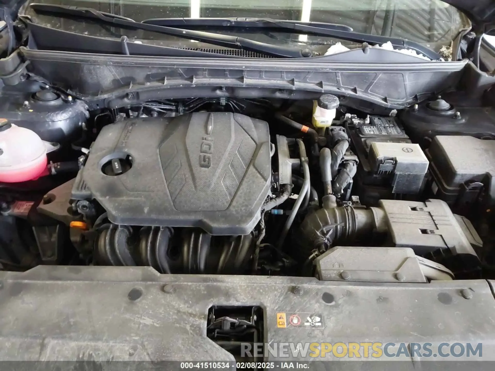 10 fotografías del automóvil dañado 5NMJECDEXRH363142 HYUNDAI TUCSON 2024